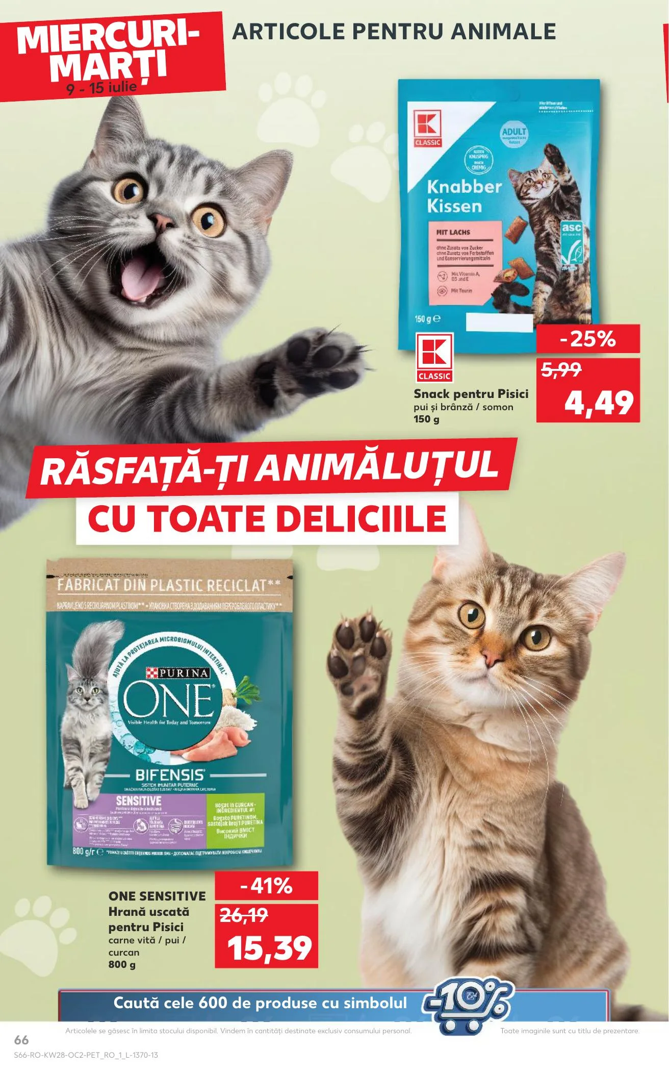 Kaufland akciós újság Románia 07.09–07.15 – 66. oldal