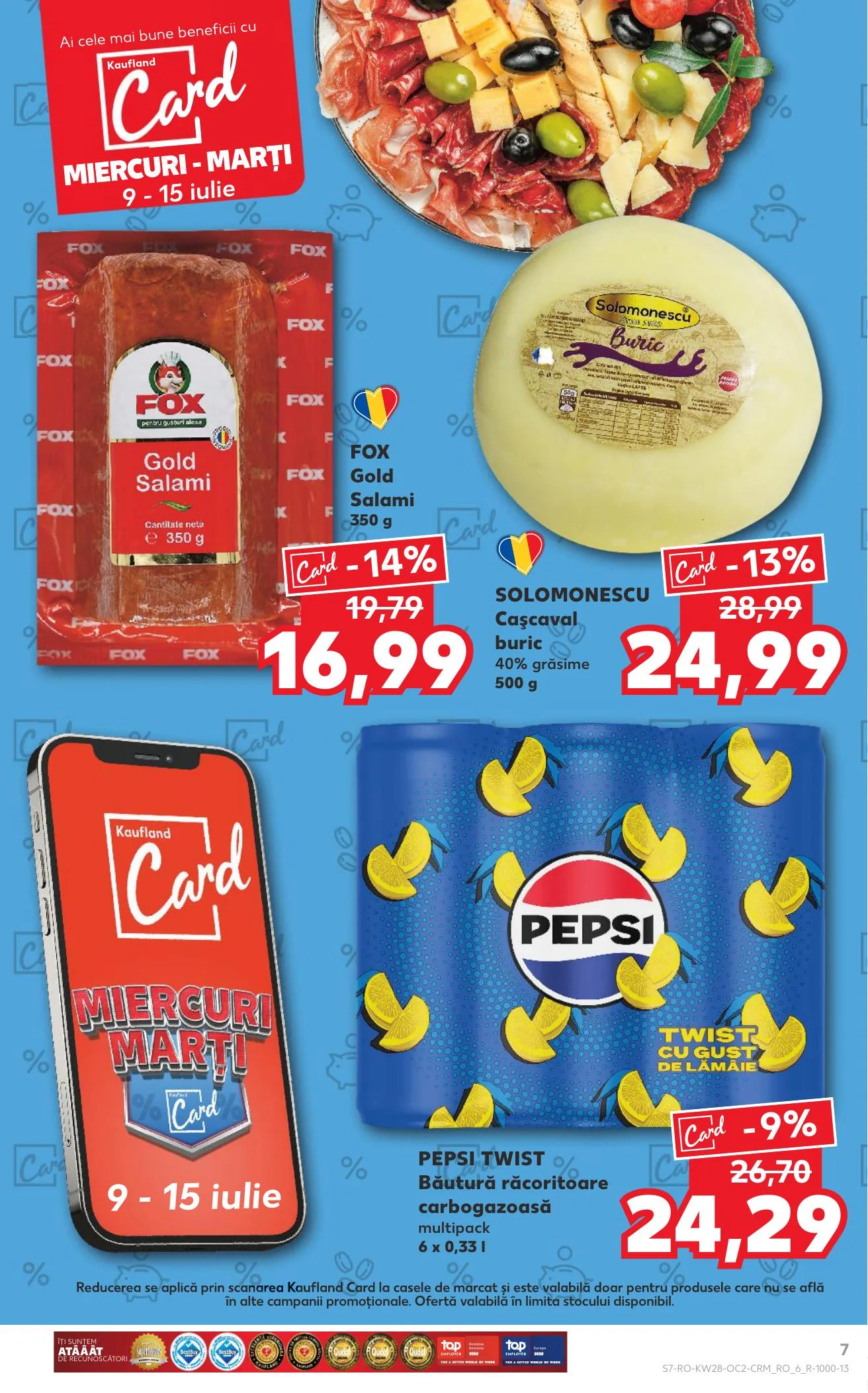 Kaufland akciós újság Románia 07.09–07.15 – 7. oldal