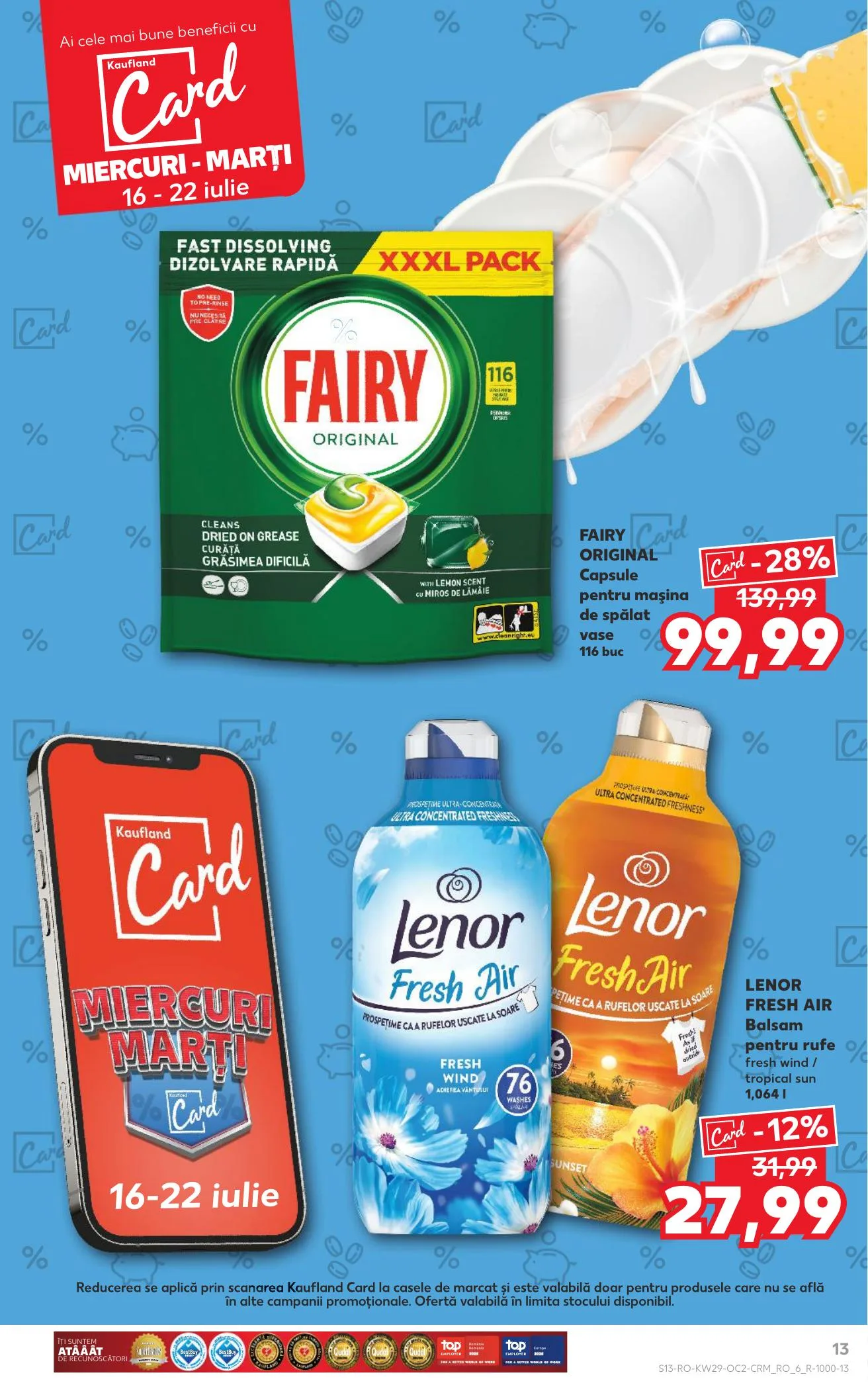 Kaufland akciós újság Románia 07.16–07.22 – 13. oldal