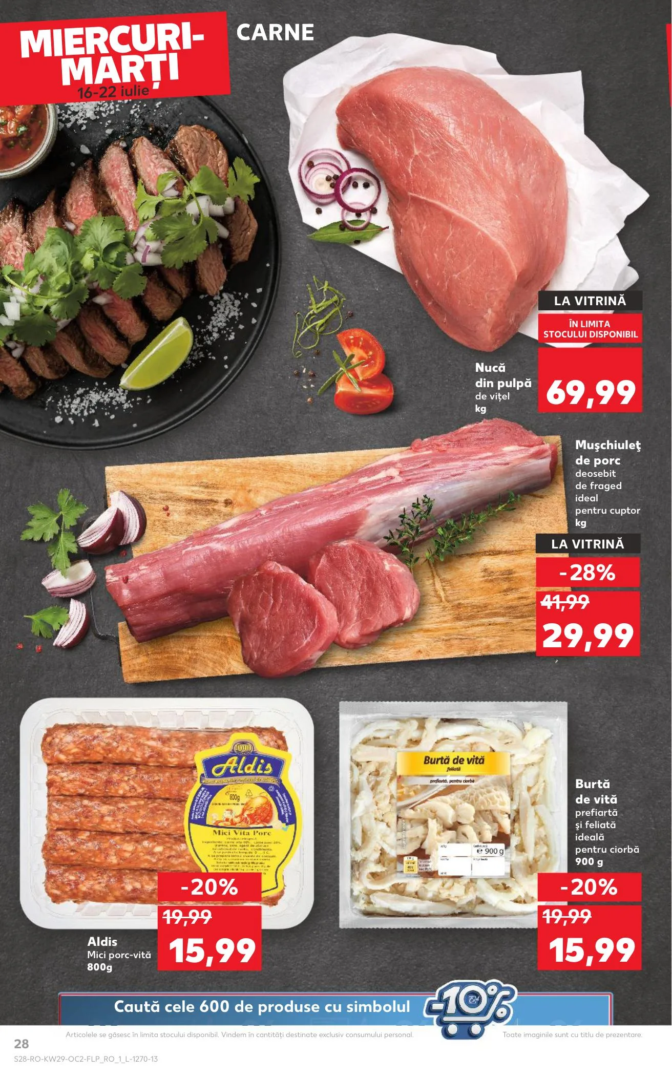 Kaufland akciós újság Románia 07.16–07.22 – 28. oldal