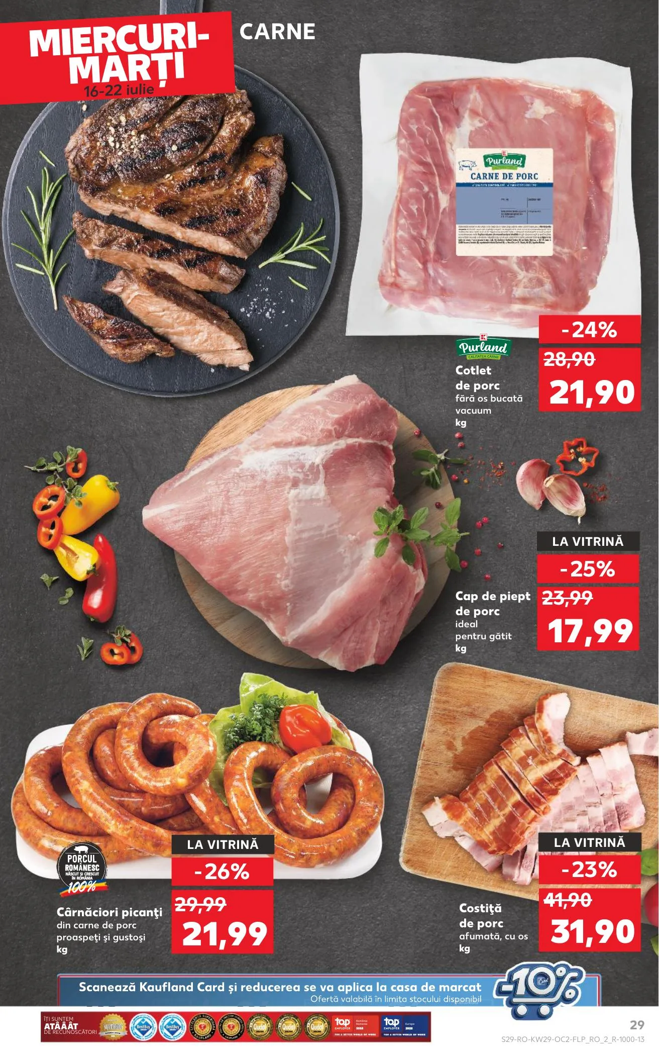 Kaufland akciós újság Románia 07.16–07.22 – 29. oldal