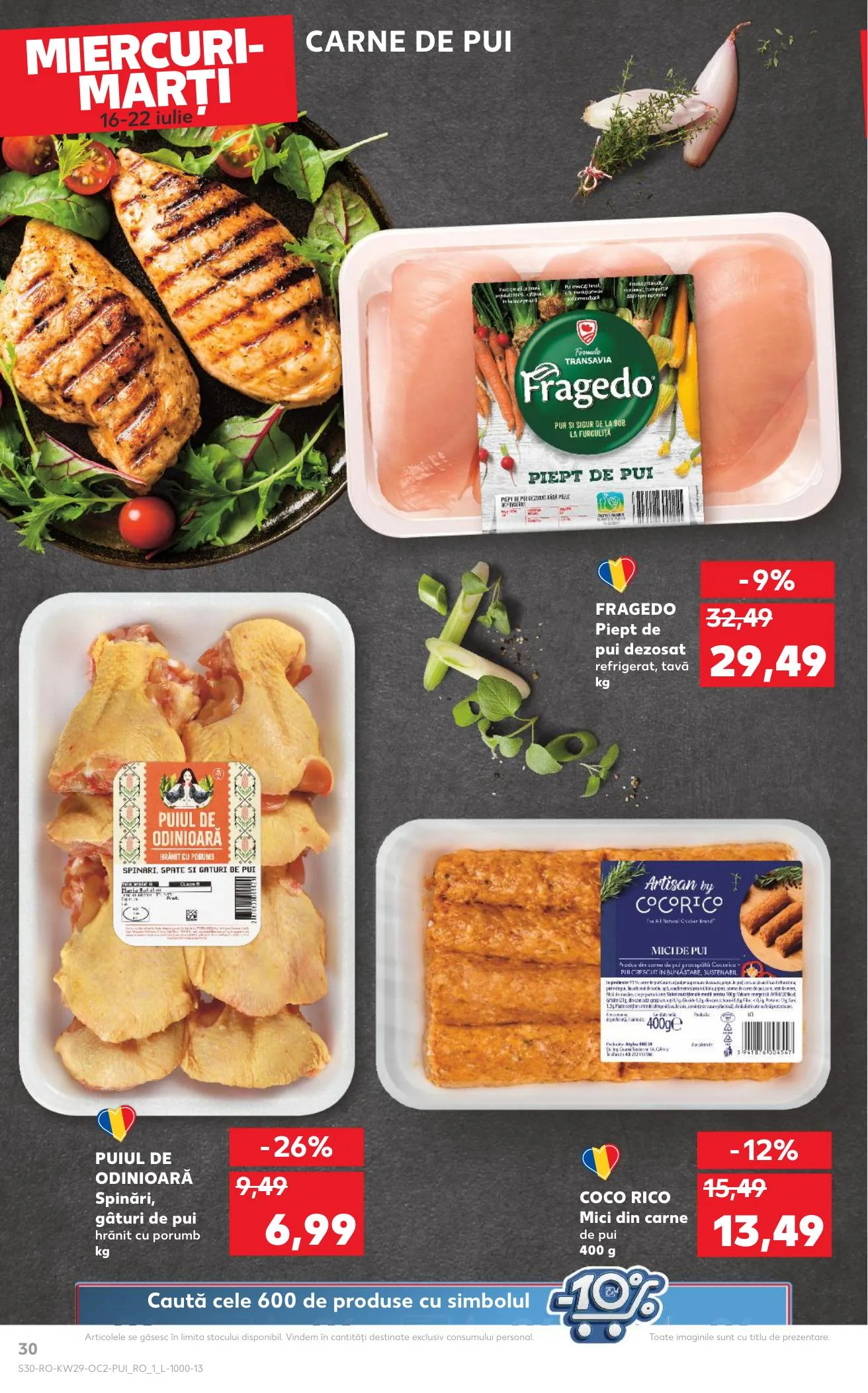 Kaufland akciós újság Románia 07.16–07.22 – 30. oldal