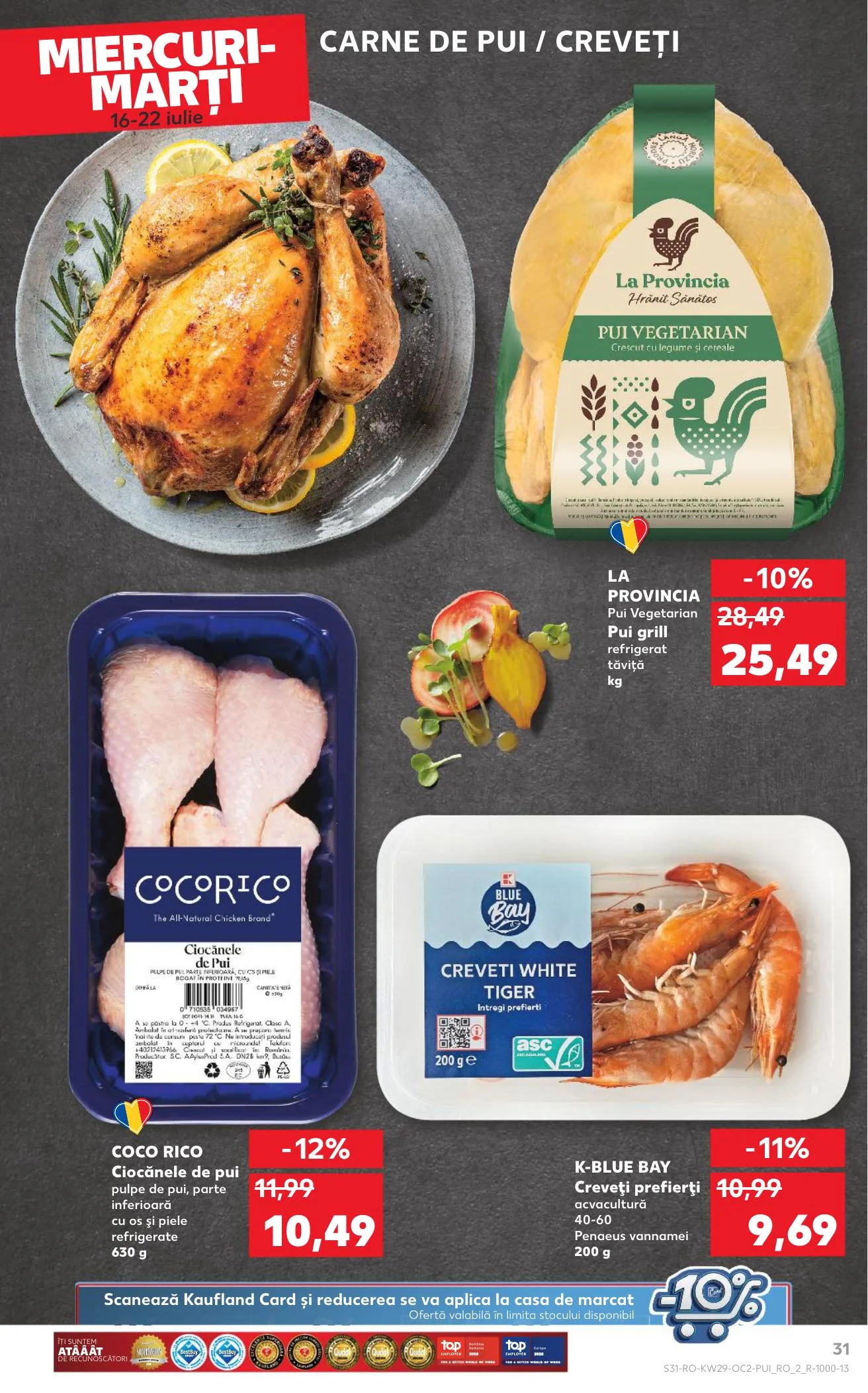 Kaufland akciós újság Románia 07.16–07.22 – 31. oldal
