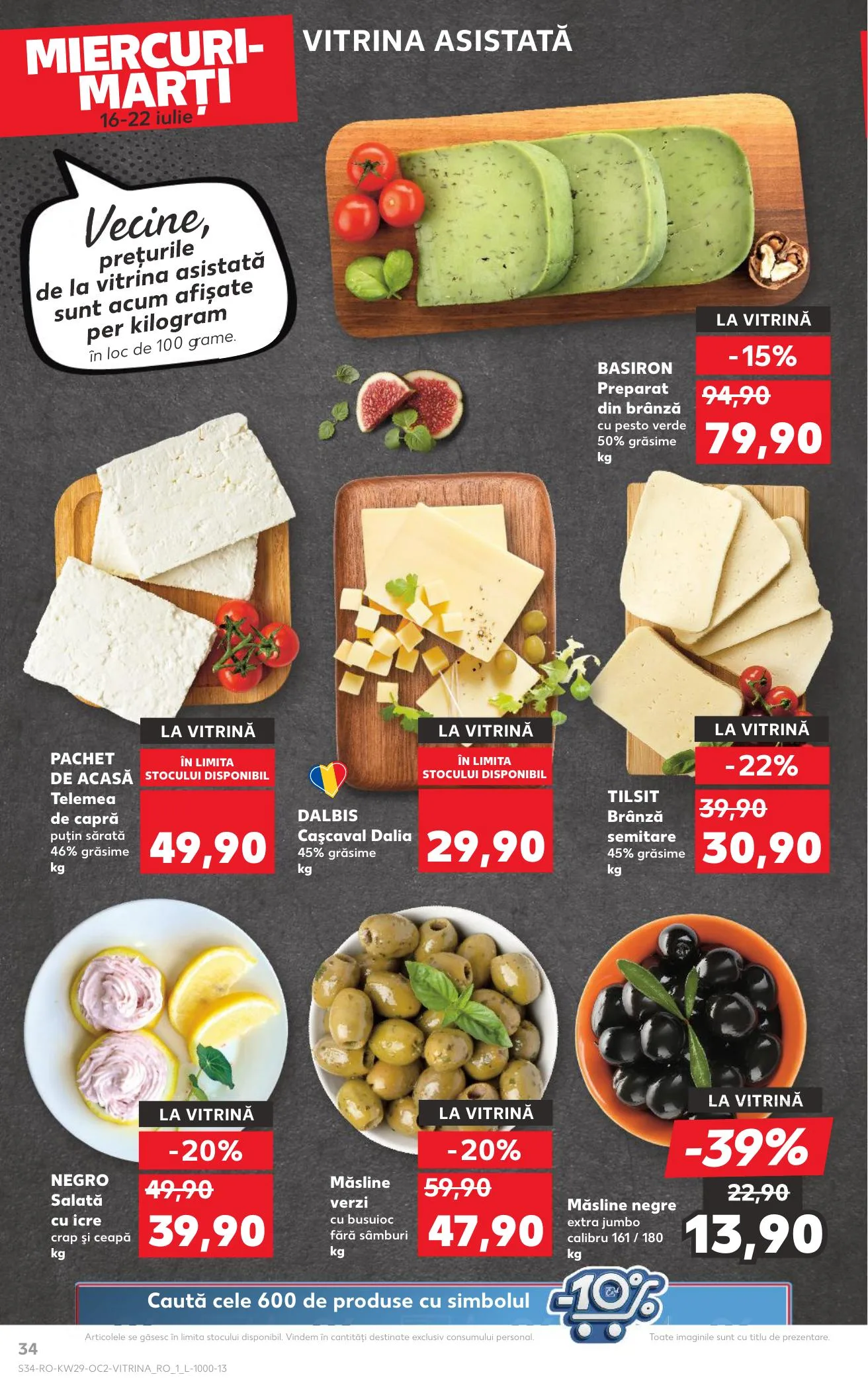 Kaufland akciós újság Románia 07.16–07.22 – 34. oldal
