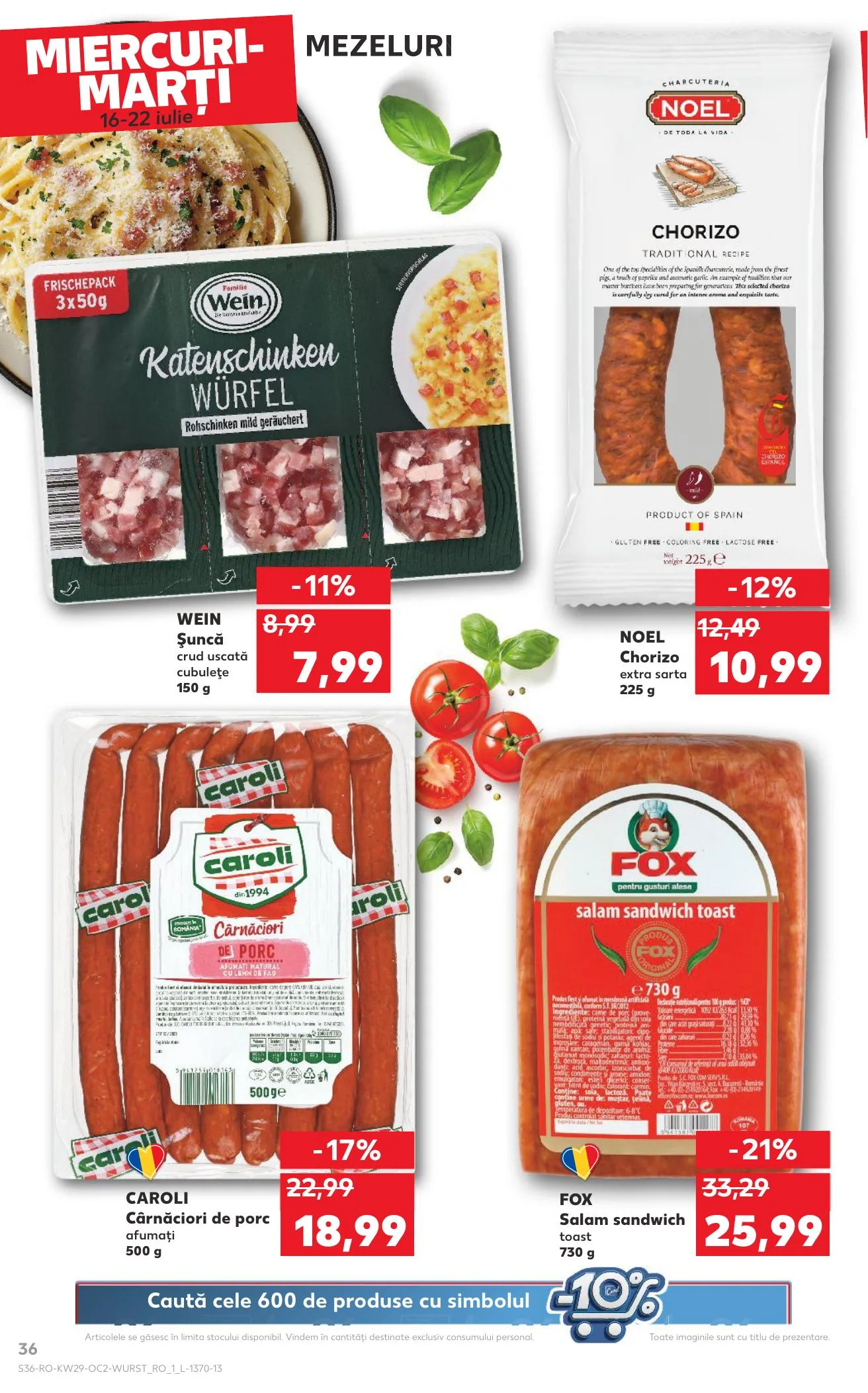 Kaufland akciós újság Románia 07.16–07.22 – 36. oldal