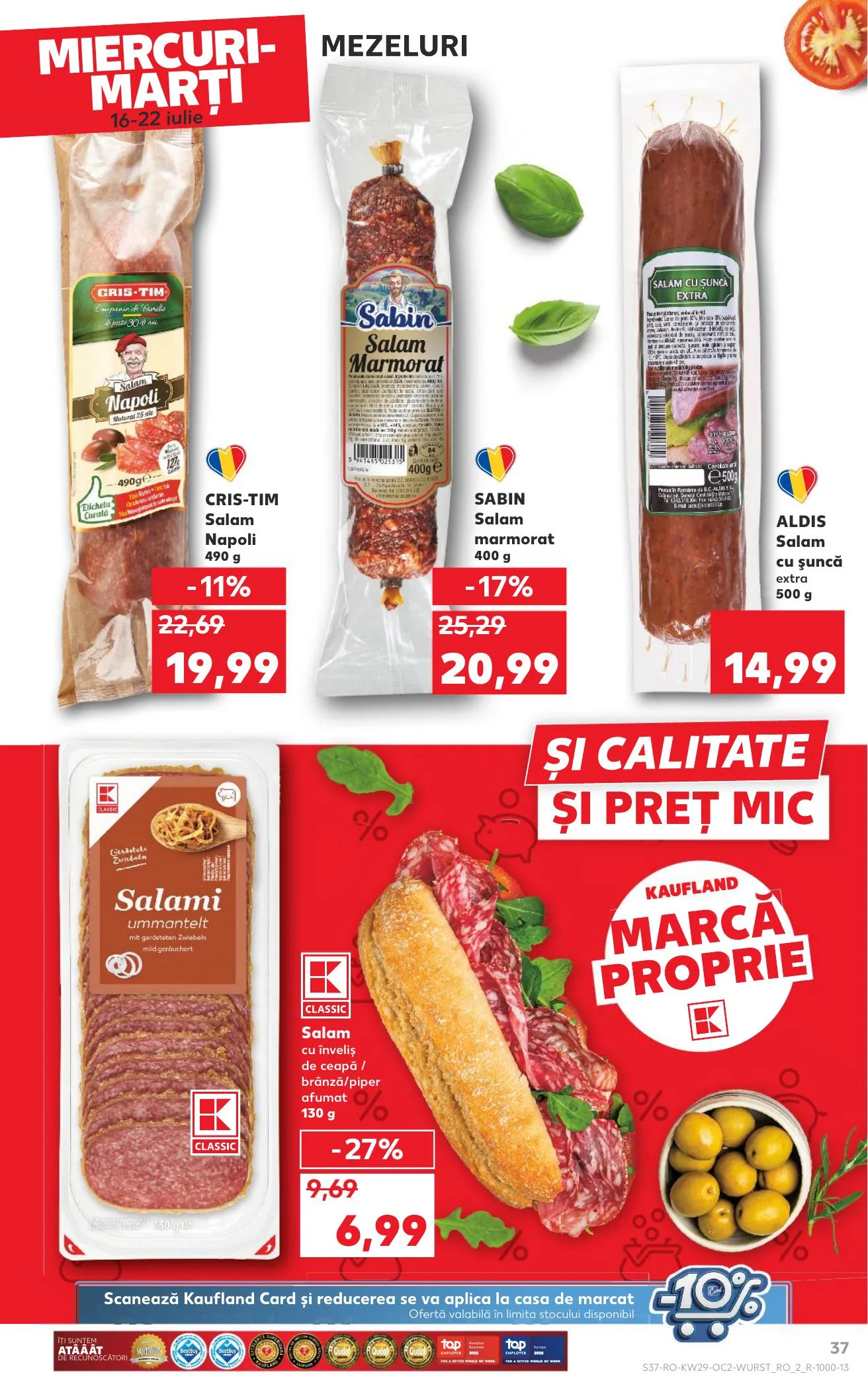 Kaufland akciós újság Románia 07.16–07.22 – 37. oldal