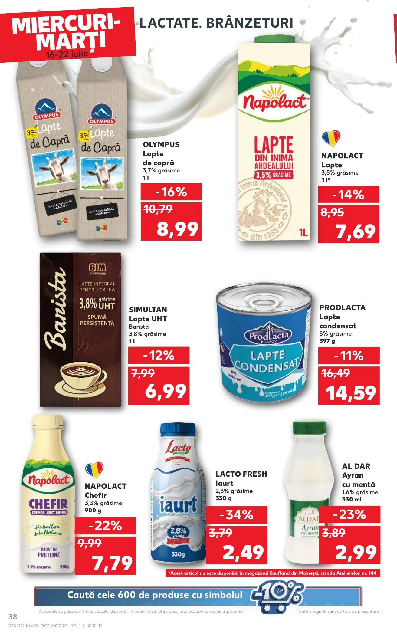 Kaufland akciós újság Románia 07.16–07.22 – 38. oldal