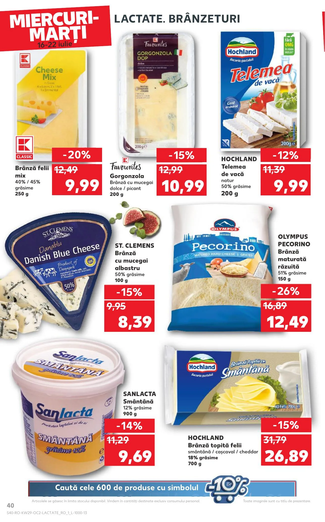 Kaufland akciós újság Románia 07.16–07.22 – 40. oldal
