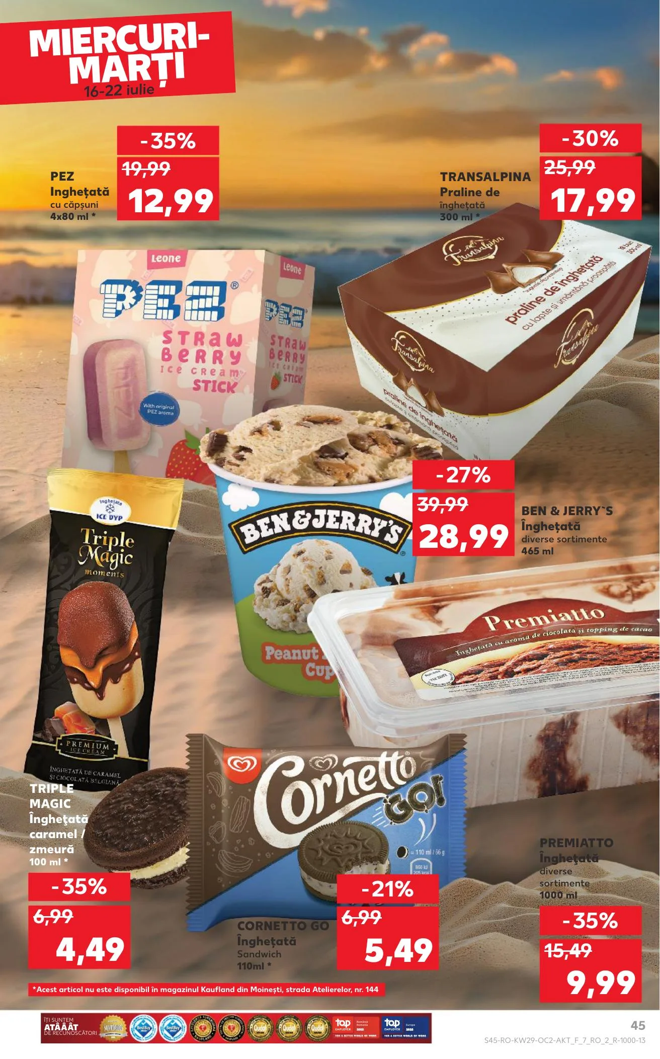 Kaufland akciós újság Románia 07.16–07.22 – 45. oldal