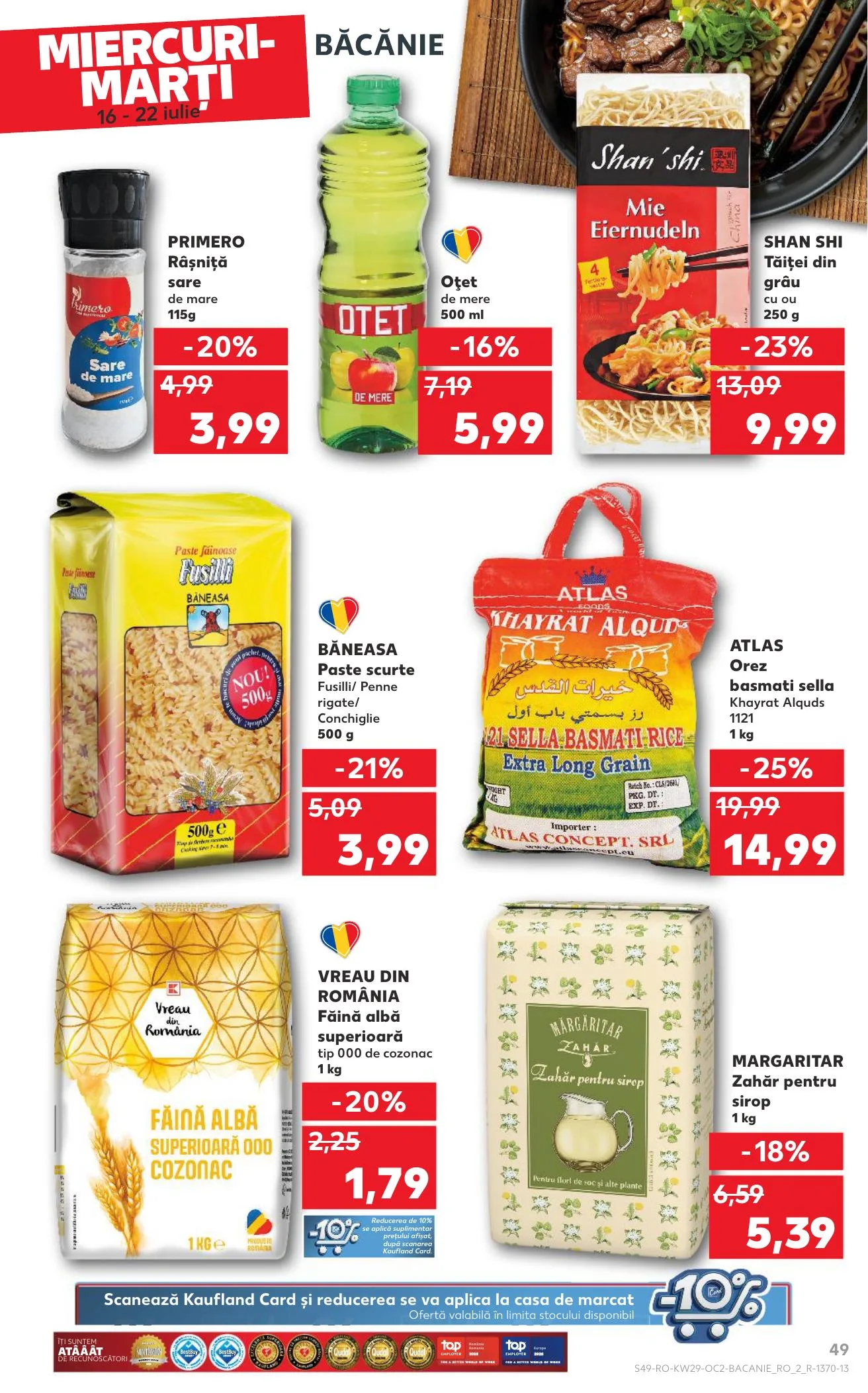 Kaufland akciós újság Románia 07.16–07.22 – 49. oldal