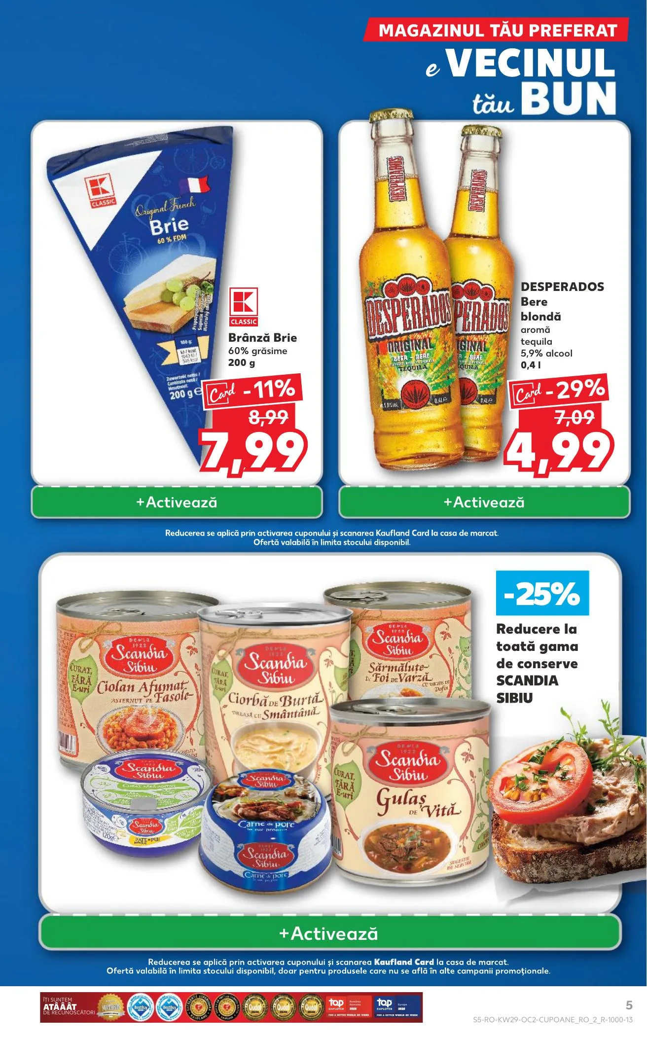 Kaufland akciós újság Románia 07.16–07.22 – 5. oldal