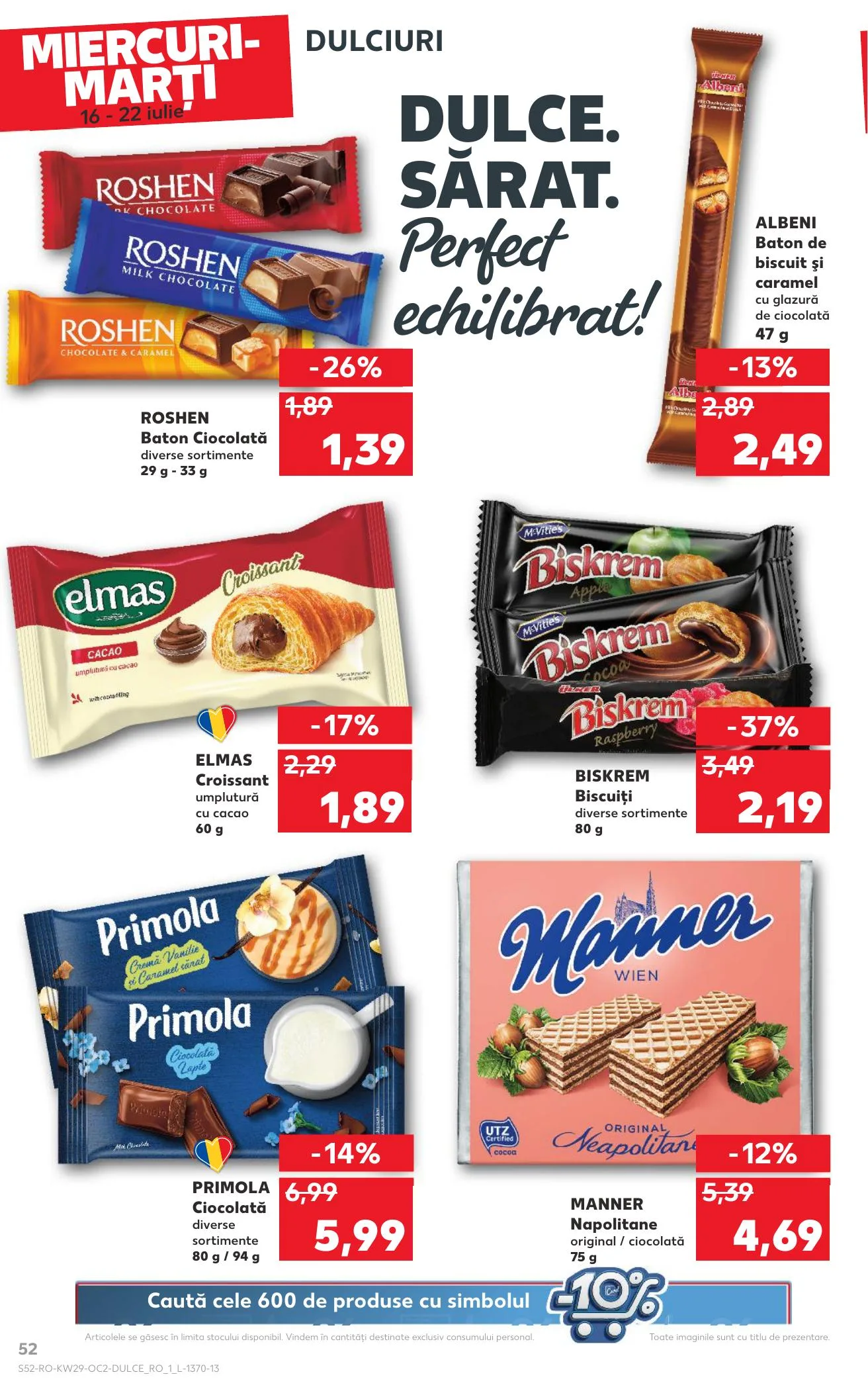 Kaufland akciós újság Románia 07.16–07.22 – 52. oldal