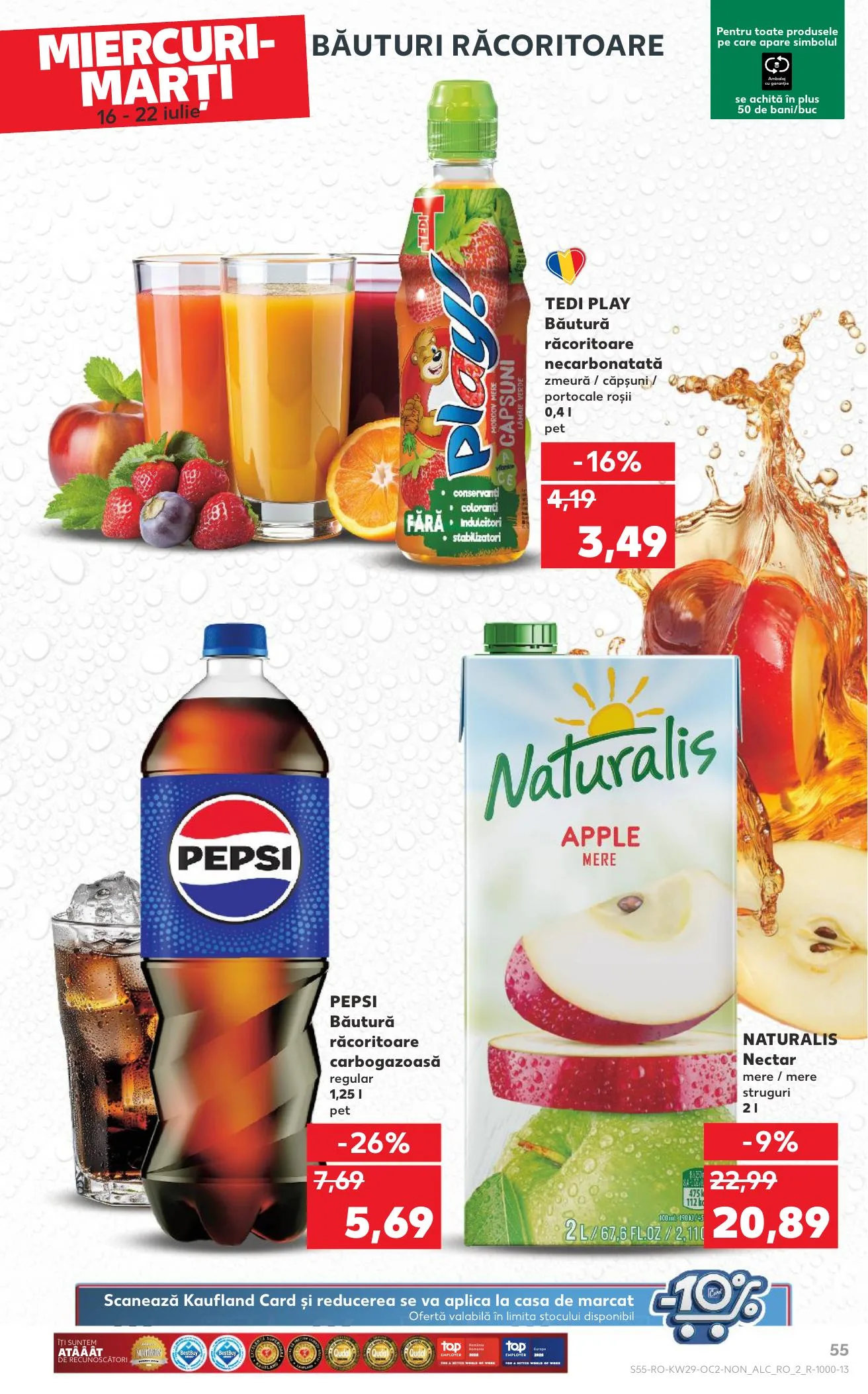Kaufland akciós újság Románia 07.16–07.22 – 55. oldal