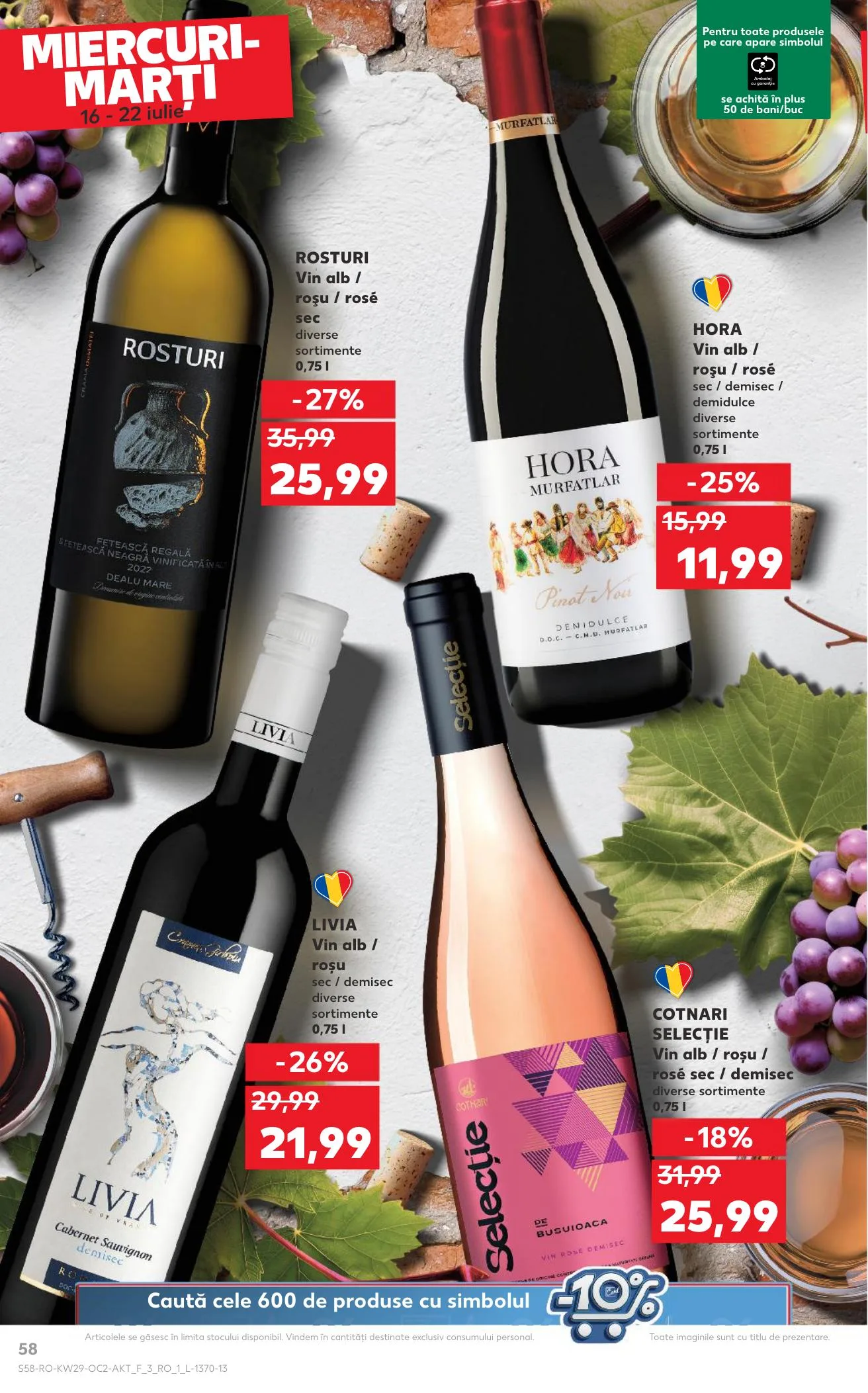Kaufland akciós újság Románia 07.16–07.22 – 58. oldal