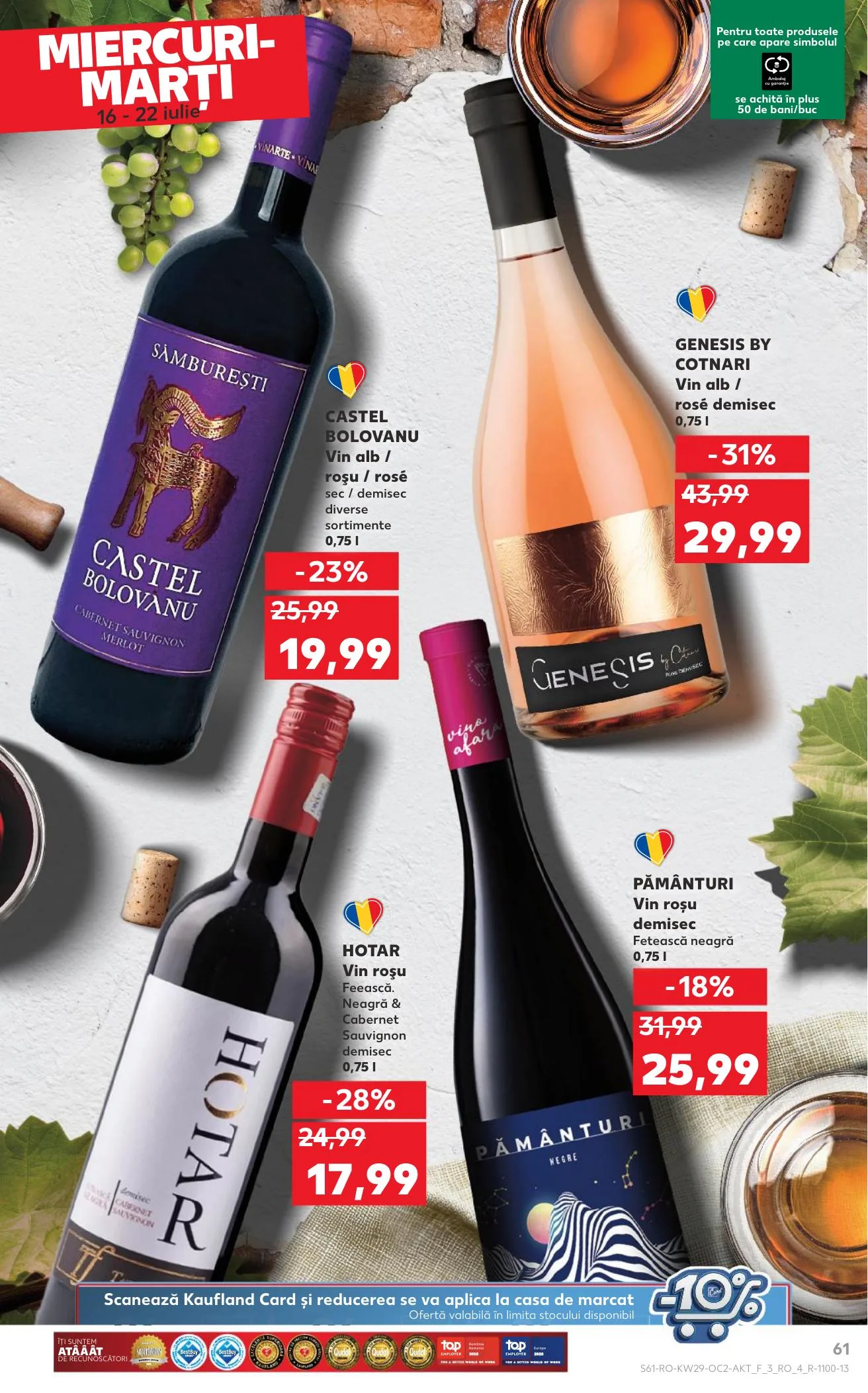 Kaufland akciós újság Románia 07.16–07.22 – 61. oldal