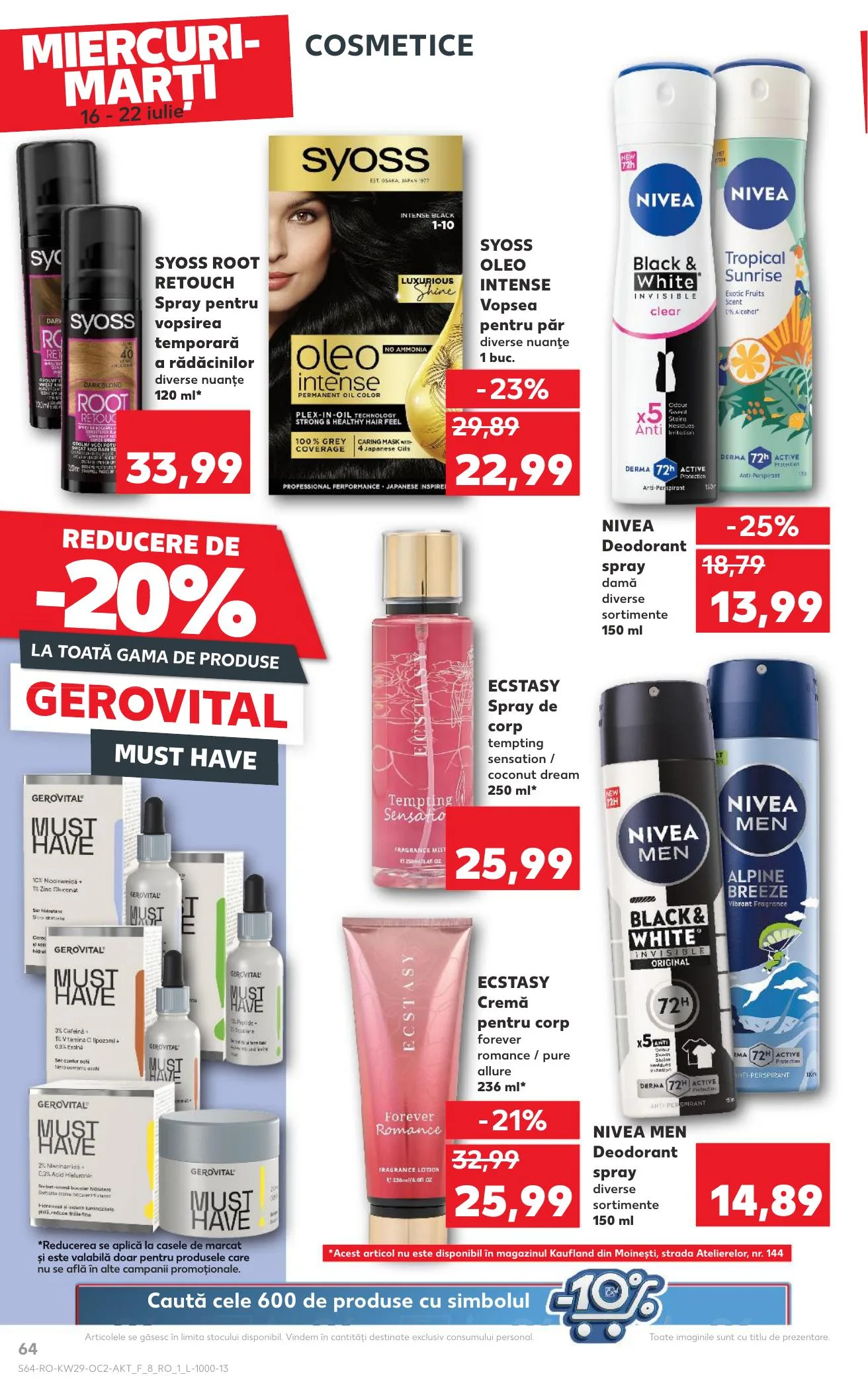 Kaufland akciós újság Románia 07.16–07.22 – 64. oldal