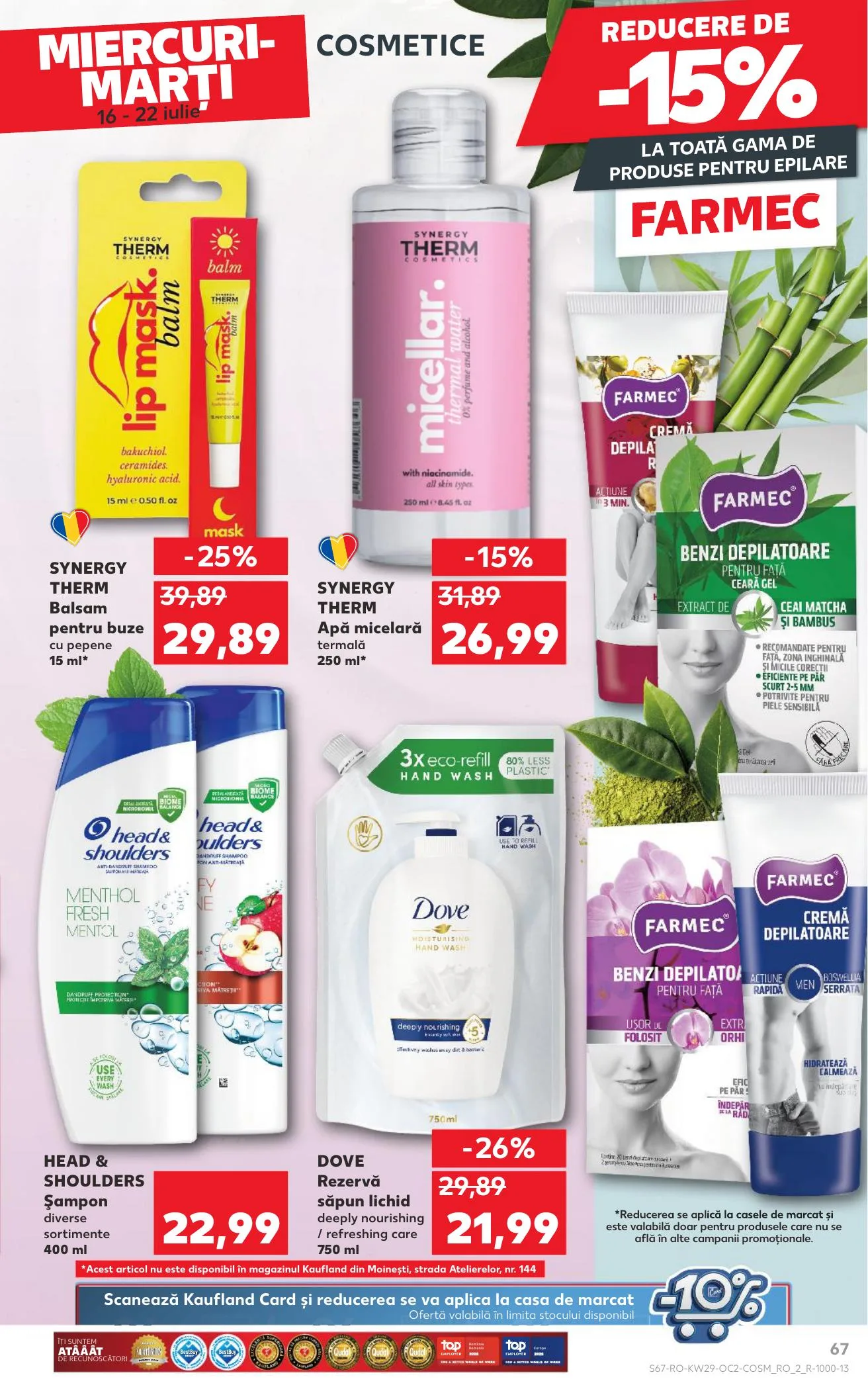Kaufland akciós újság Románia 07.16–07.22 – 67. oldal