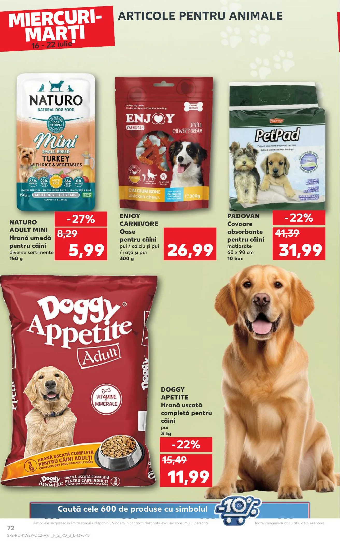 Kaufland akciós újság Románia 07.16–07.22 – 72. oldal