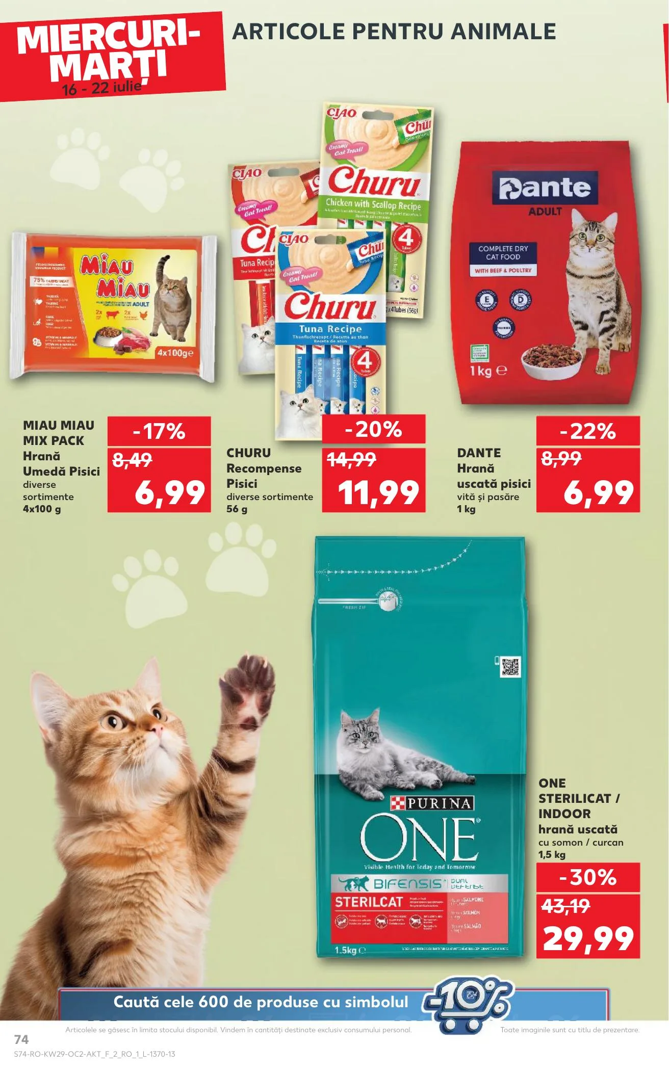 Kaufland akciós újság Románia 07.16–07.22 – 74. oldal