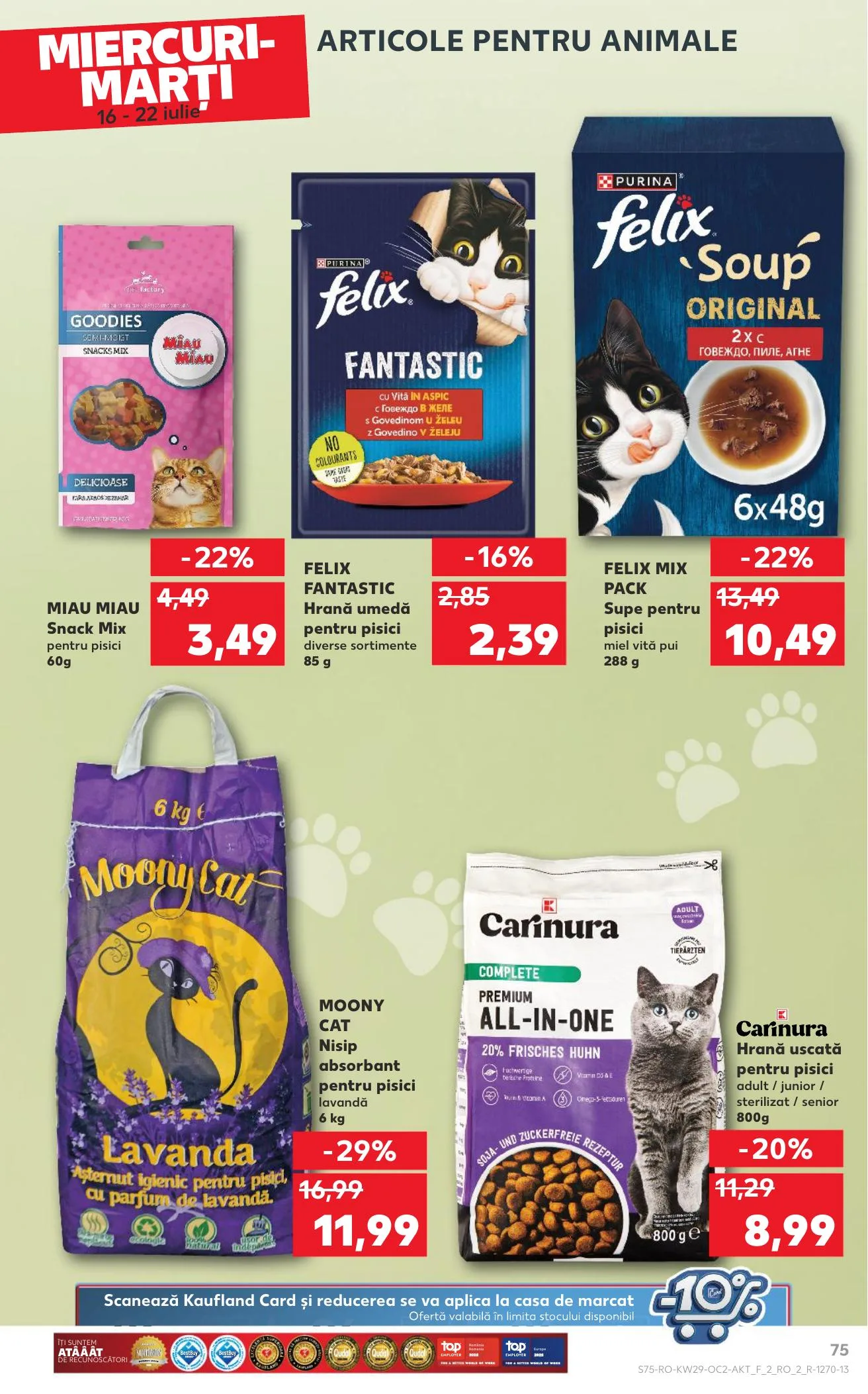 Kaufland akciós újság Románia 07.16–07.22 – 75. oldal