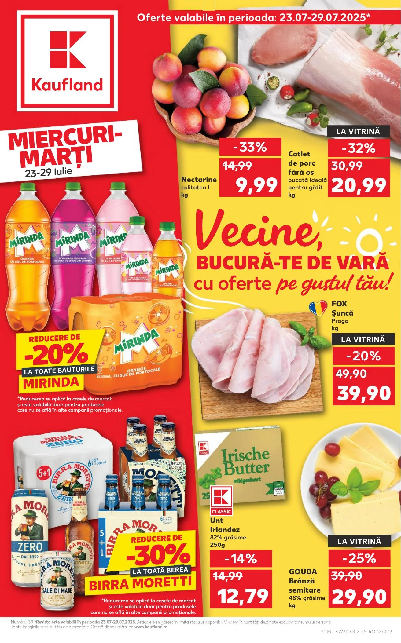 Kaufland akciós újság Románia 07.23–07.29