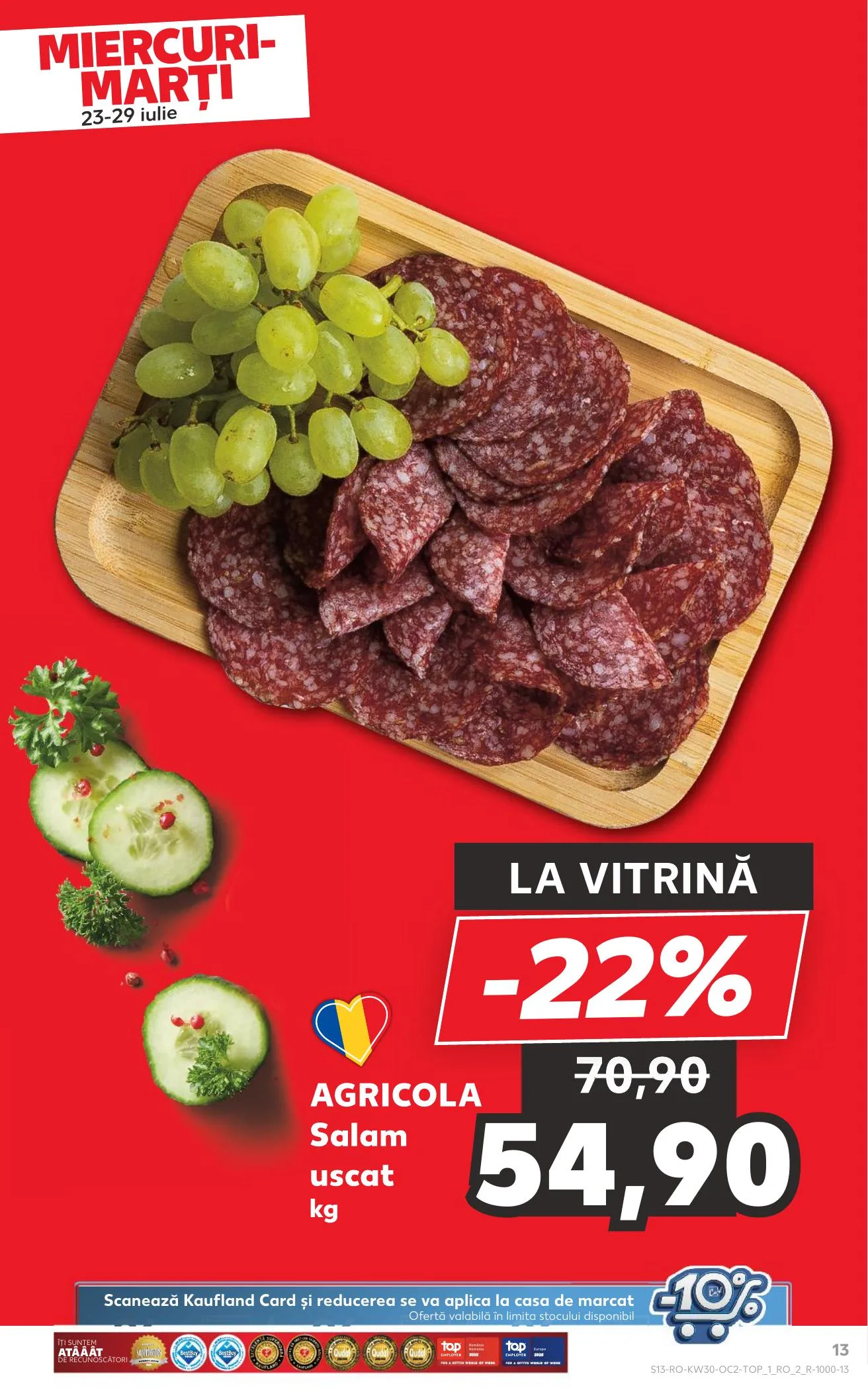 Kaufland akciós újság Románia 07.23–07.29 – 13. oldal
