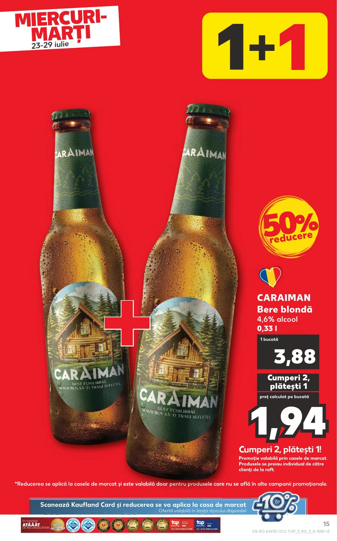 Kaufland akciós újság Románia 07.23–07.29 – 15. oldal