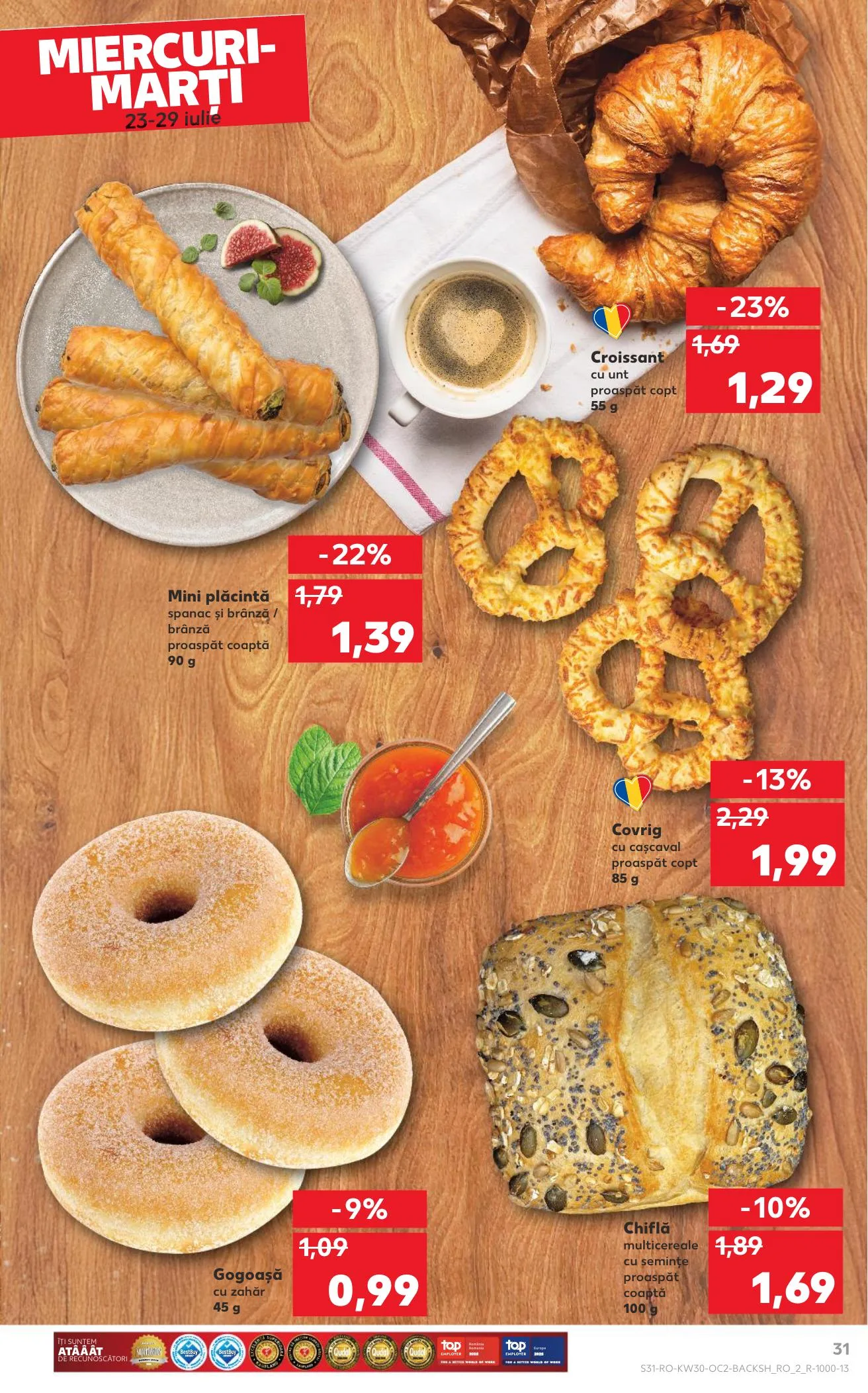 Kaufland akciós újság Románia 07.23–07.29 – 31. oldal