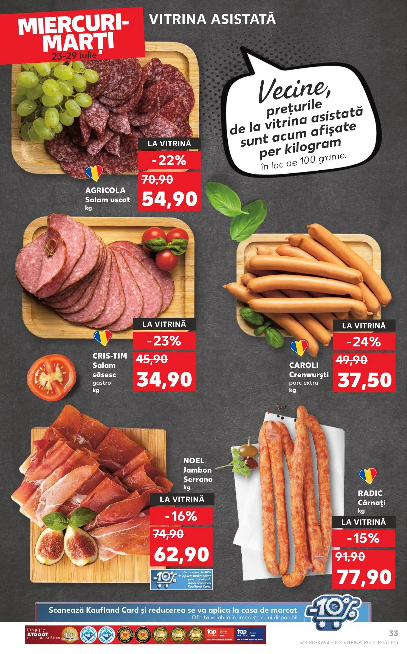 Kaufland akciós újság Románia 07.23–07.29 – 33. oldal