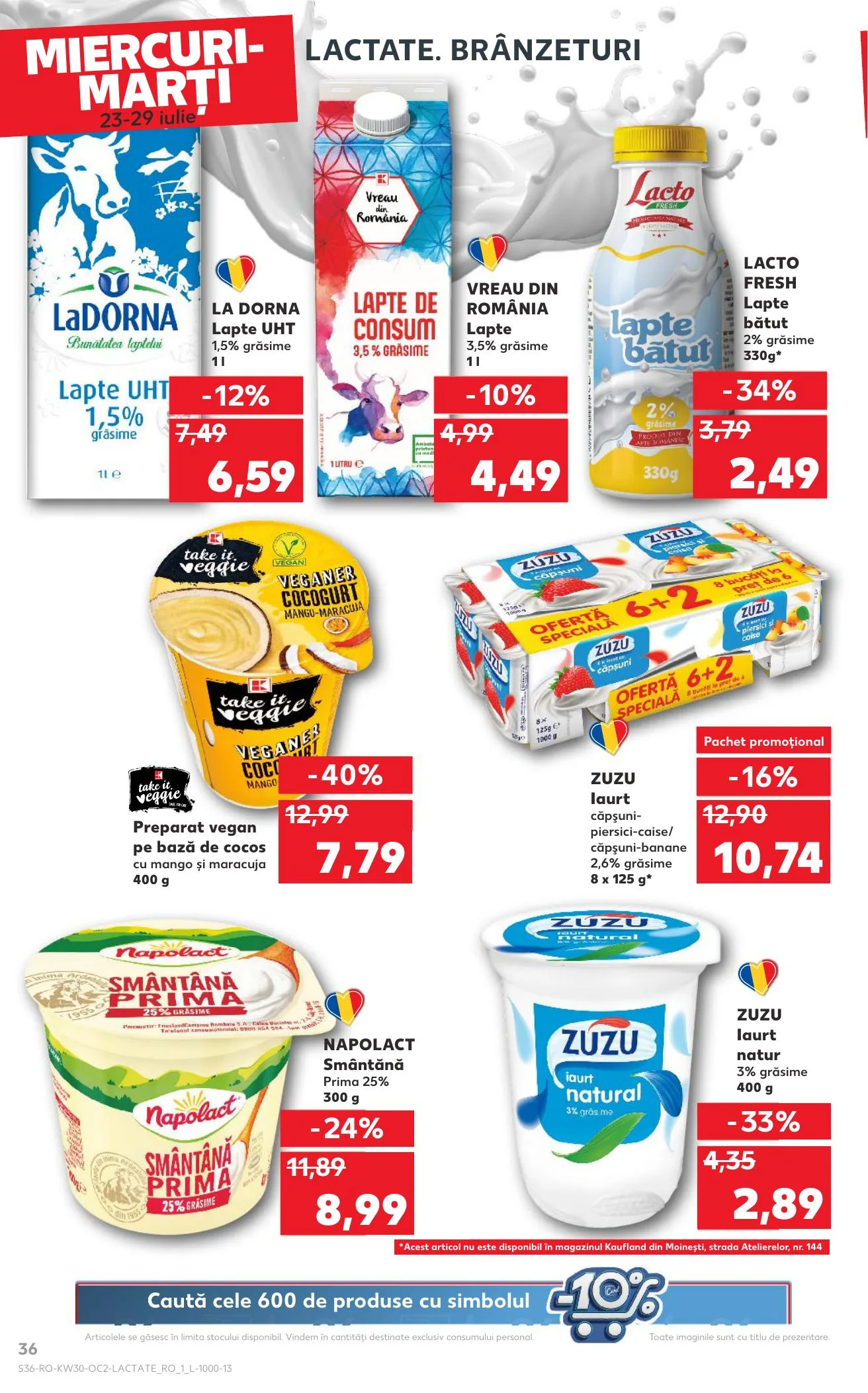 Kaufland akciós újság Románia 07.23–07.29 – 36. oldal