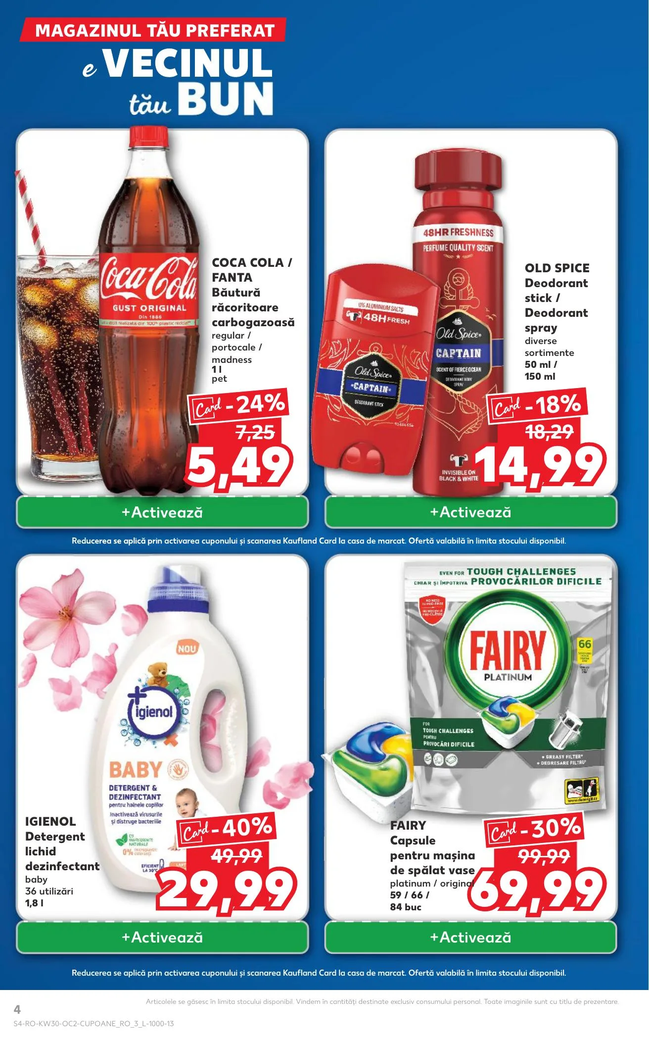 Kaufland akciós újság Románia 07.23–07.29 – 4. oldal