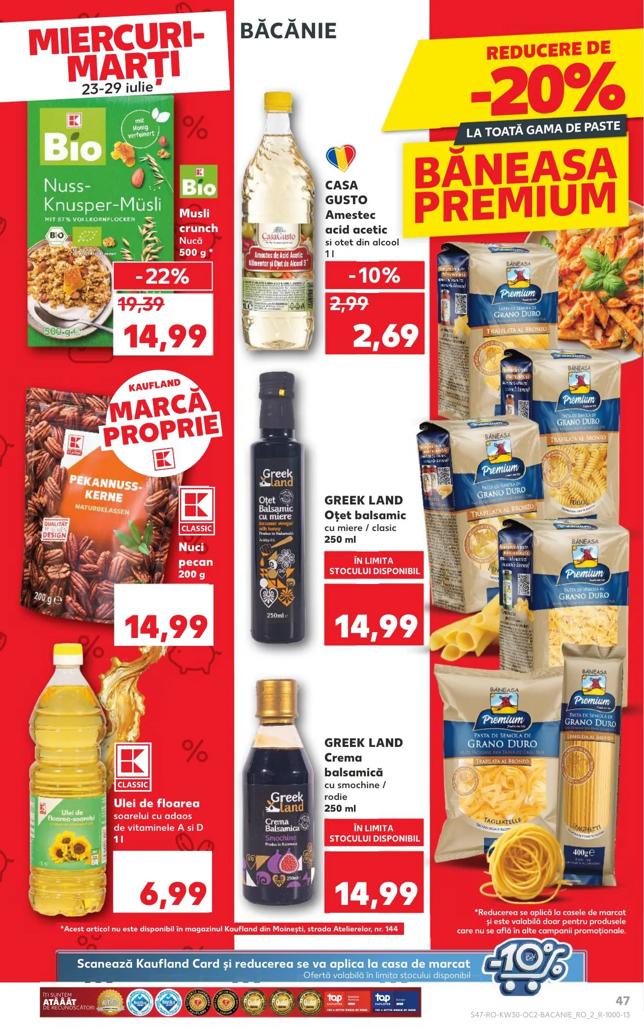Kaufland akciós újság Románia 07.23–07.29 – 47. oldal