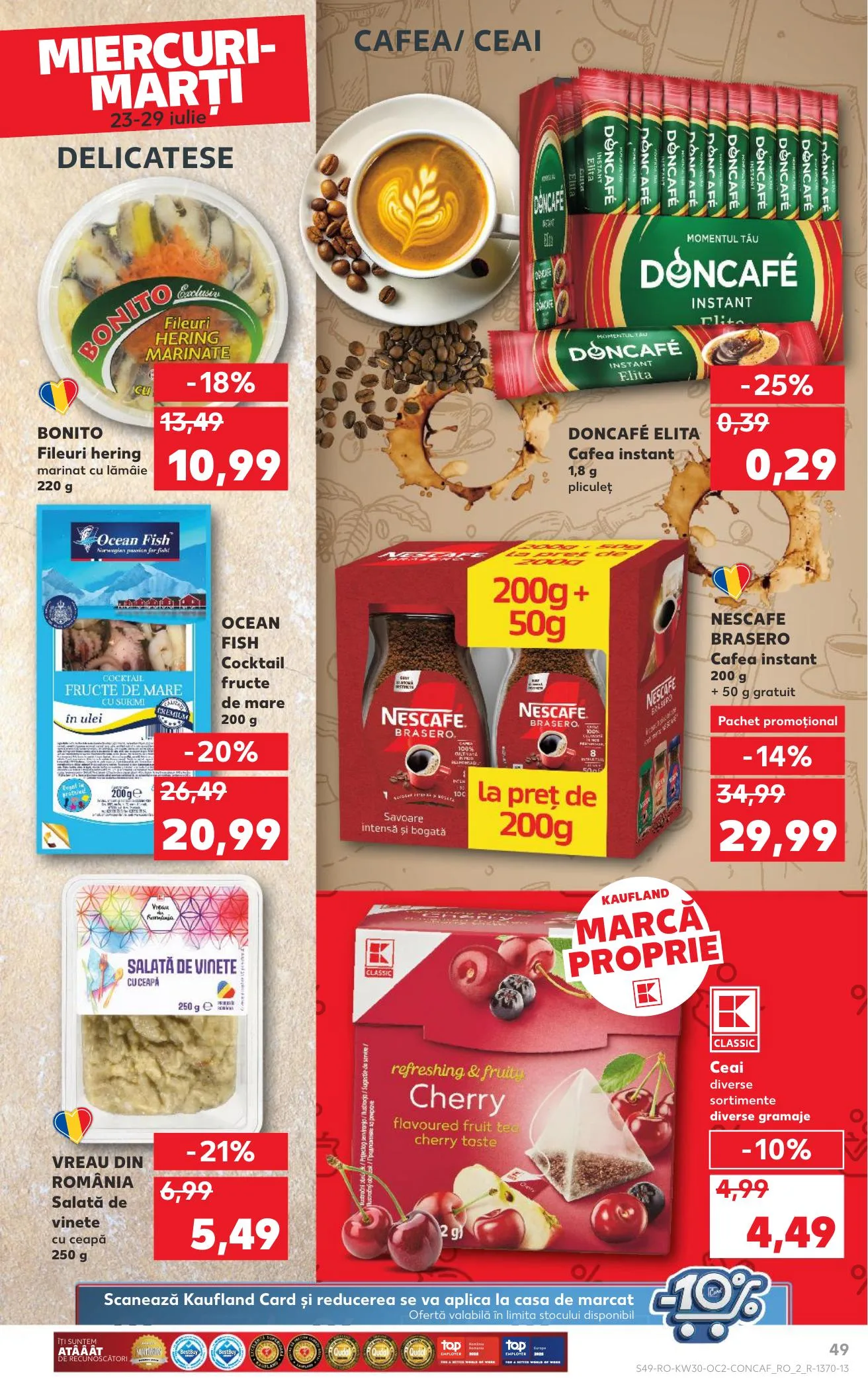 Kaufland akciós újság Románia 07.23–07.29 – 49. oldal