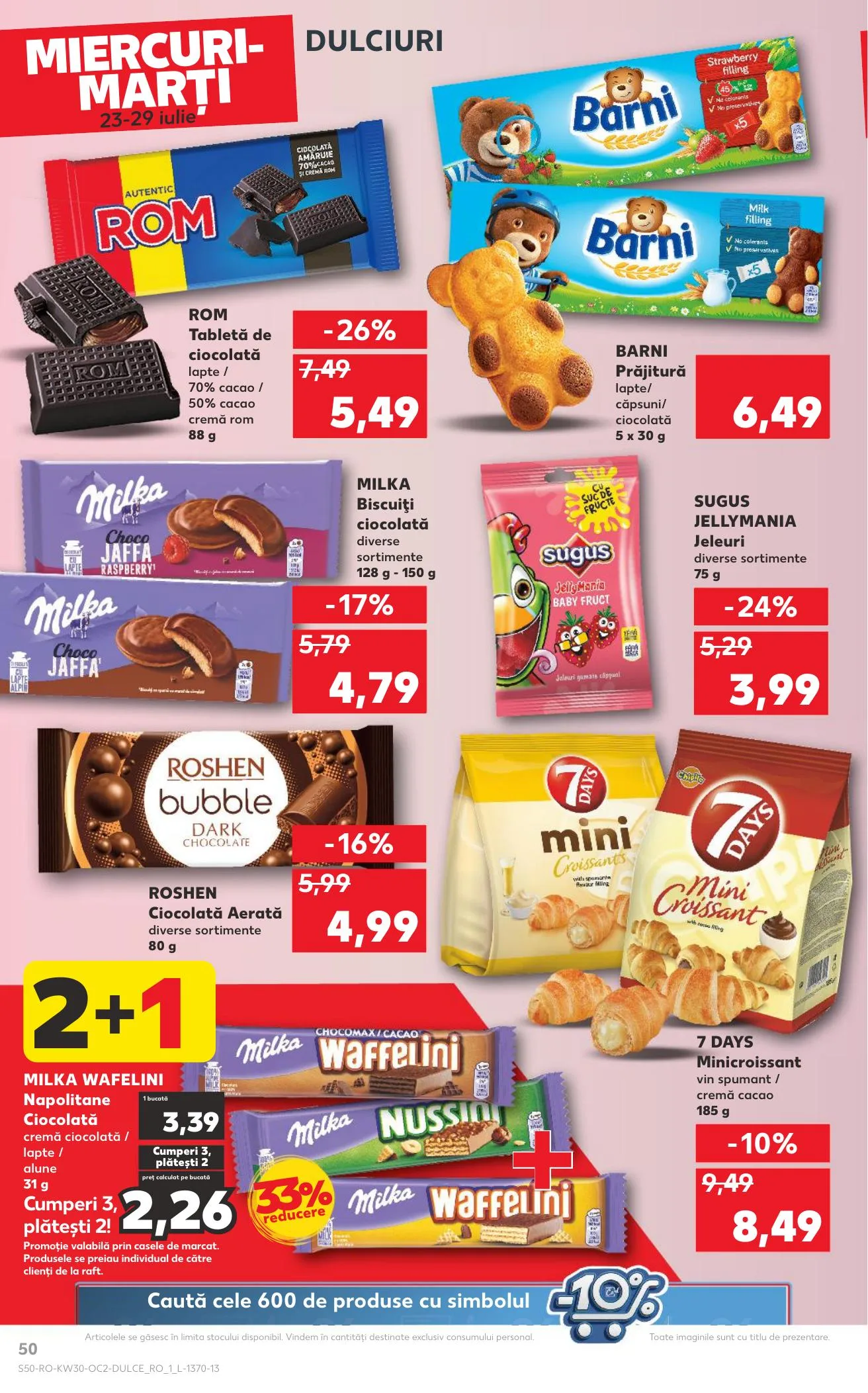 Kaufland akciós újság Románia 07.23–07.29 – 50. oldal