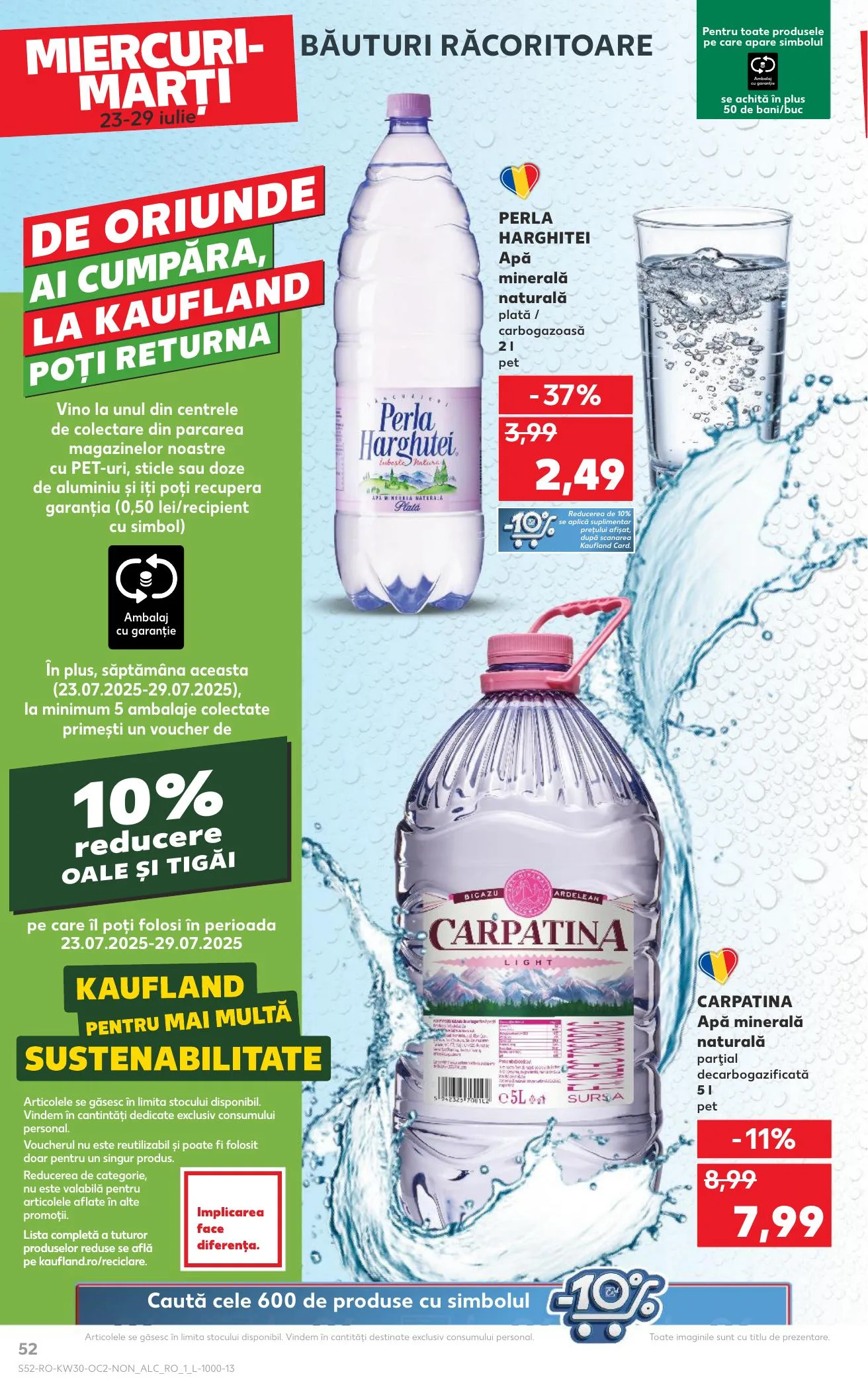 Kaufland akciós újság Románia 07.23–07.29 – 52. oldal