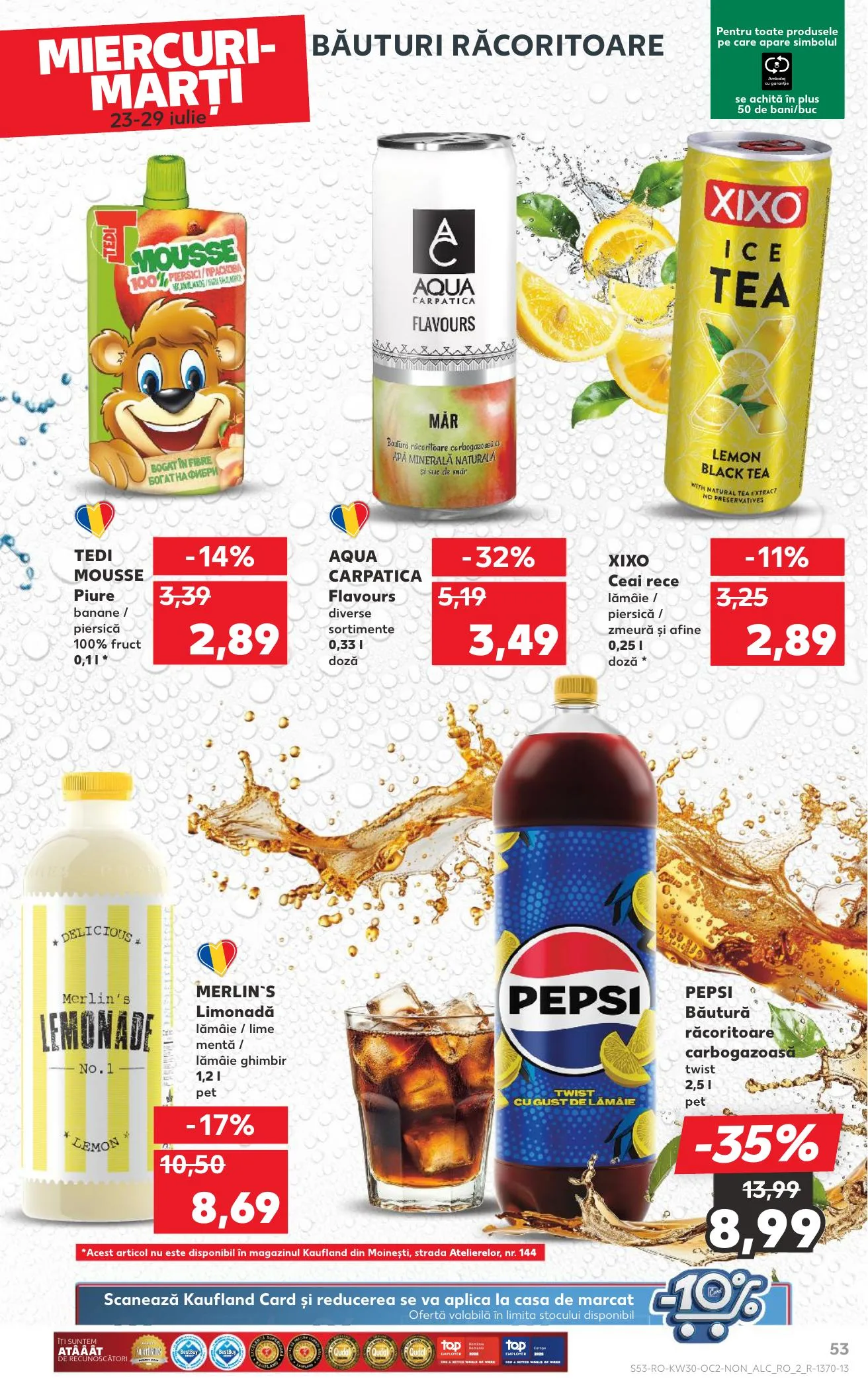 Kaufland akciós újság Románia 07.23–07.29 – 53. oldal