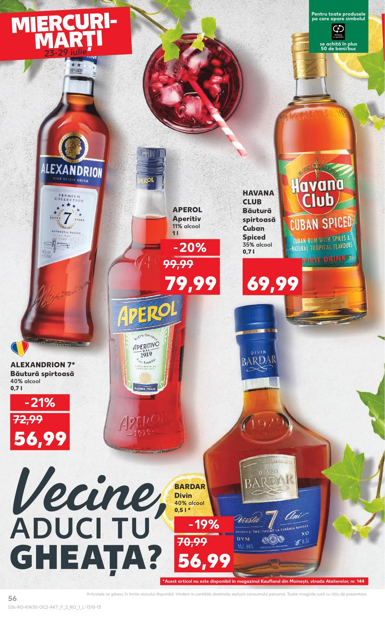 Kaufland akciós újság Románia 07.23–07.29 – 56. oldal