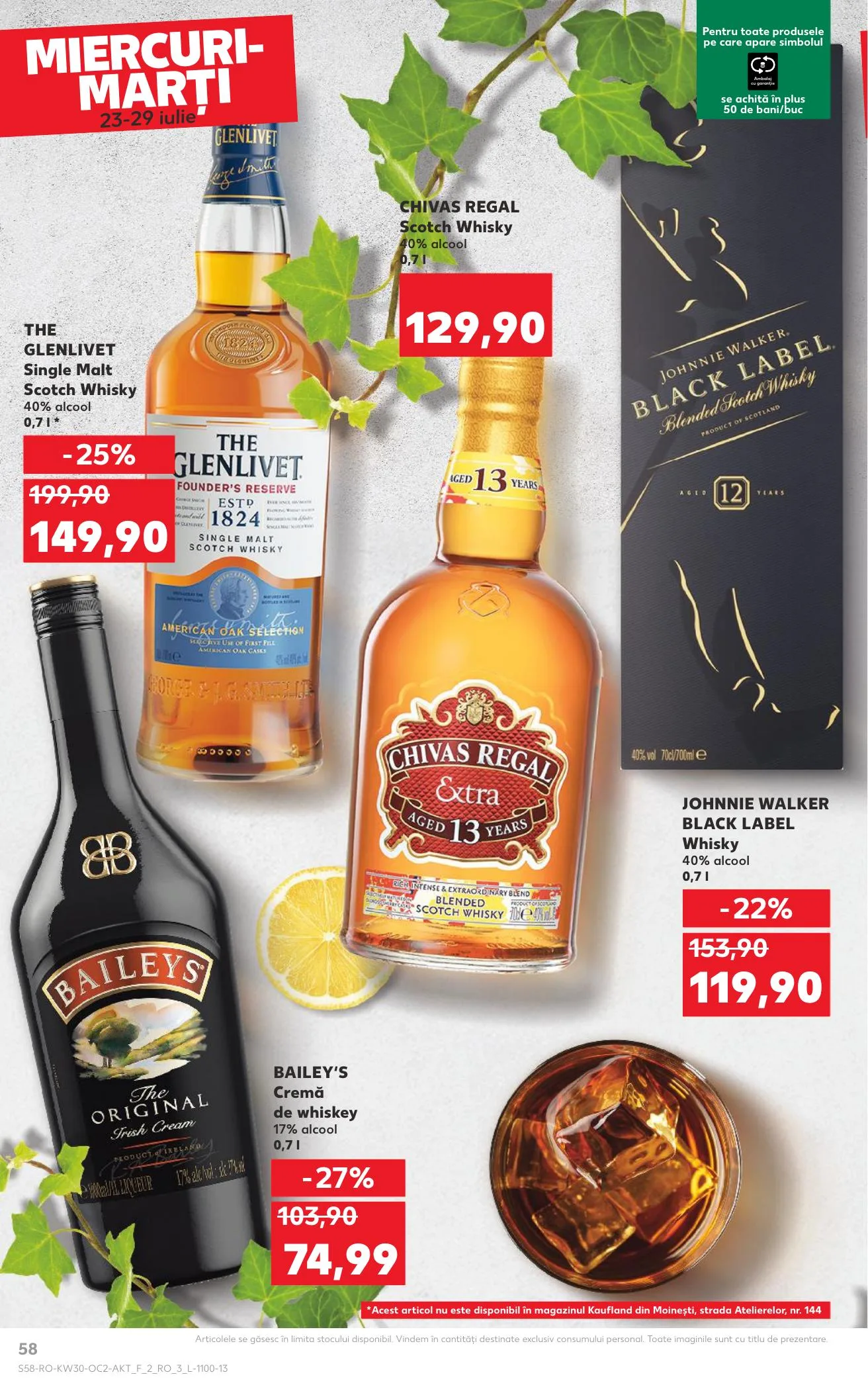 Kaufland akciós újság Románia 07.23–07.29 – 58. oldal