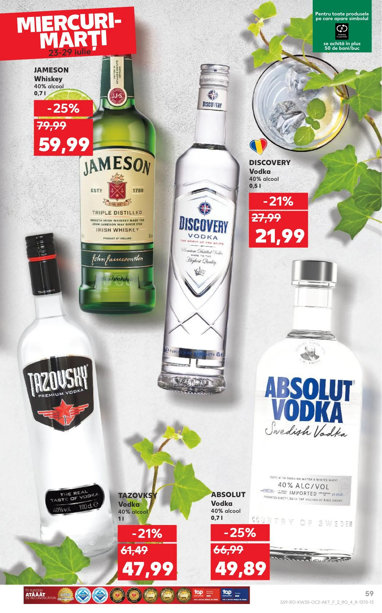 Kaufland akciós újság Románia 07.23–07.29 – 59. oldal