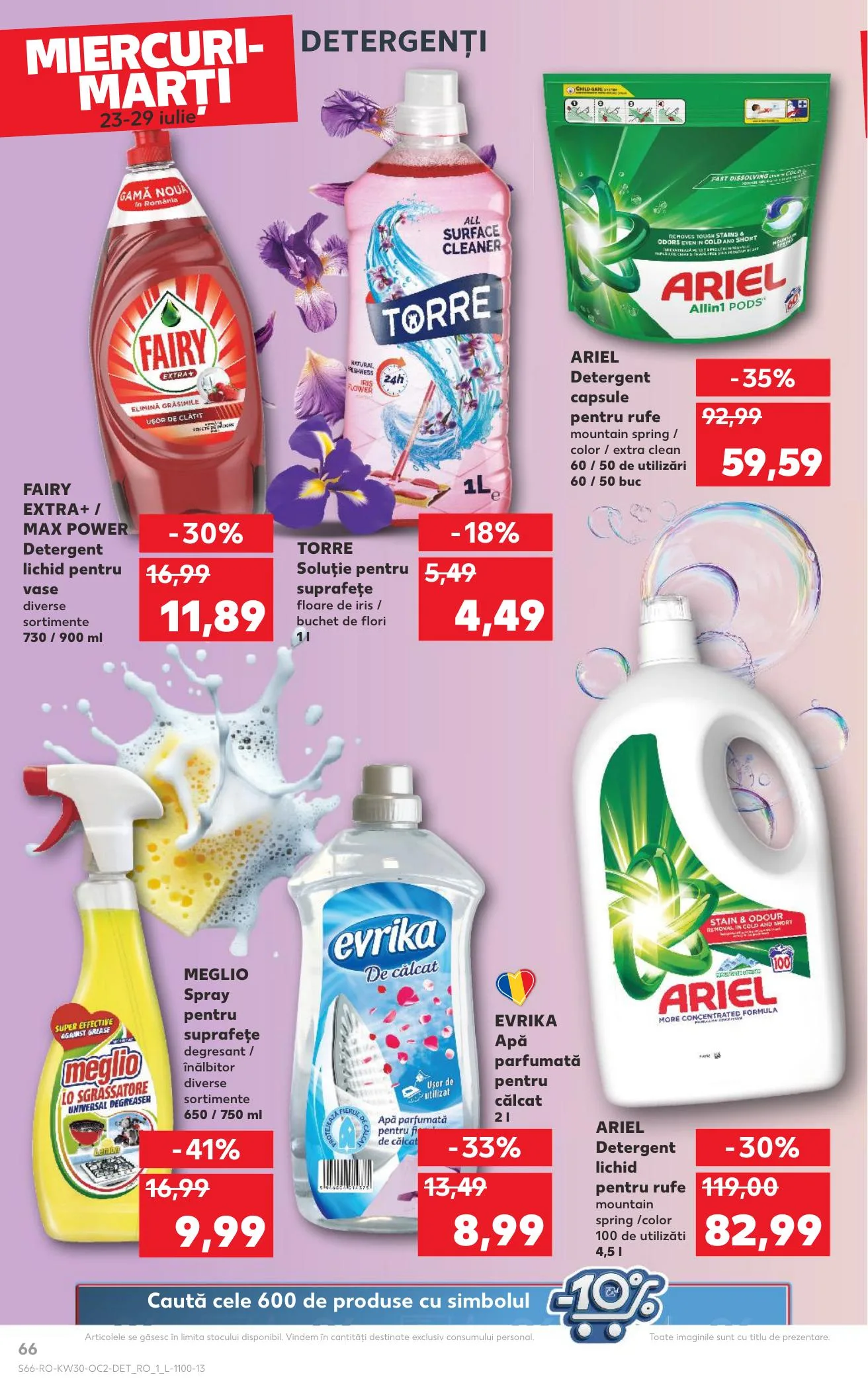 Kaufland akciós újság Románia 07.23–07.29 – 66. oldal
