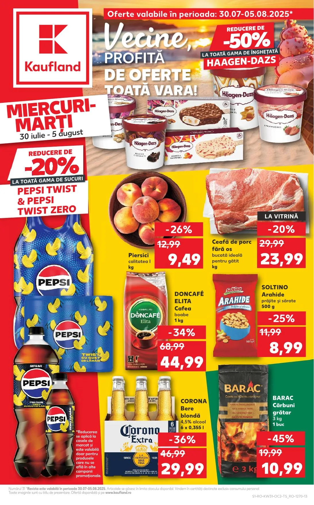 Kaufland akciós újság Románia 07.30–08.05