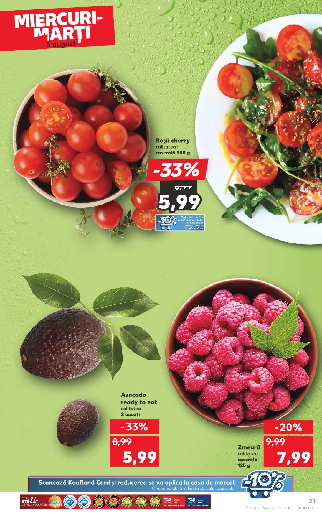 Kaufland akciós újság Románia 07.30–08.05 – 14. oldal