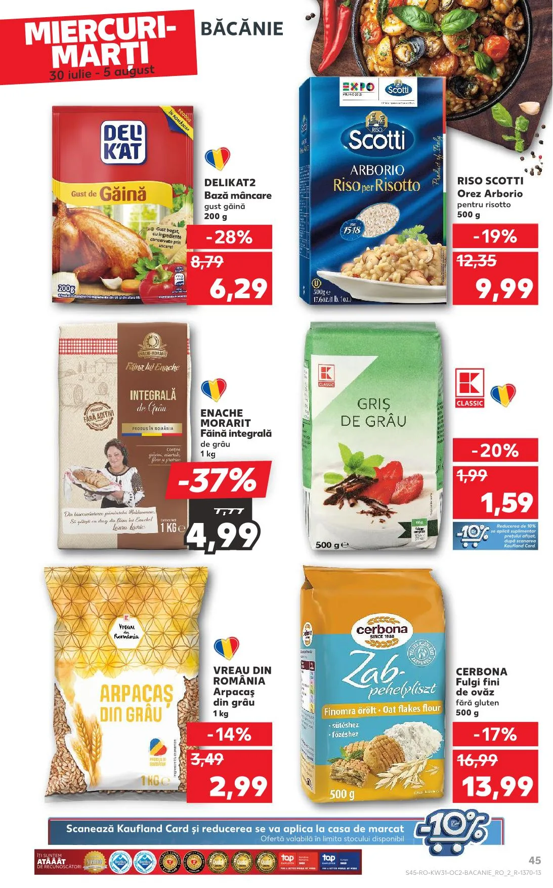 Kaufland akciós újság Románia 07.30–08.05 – 40. oldal