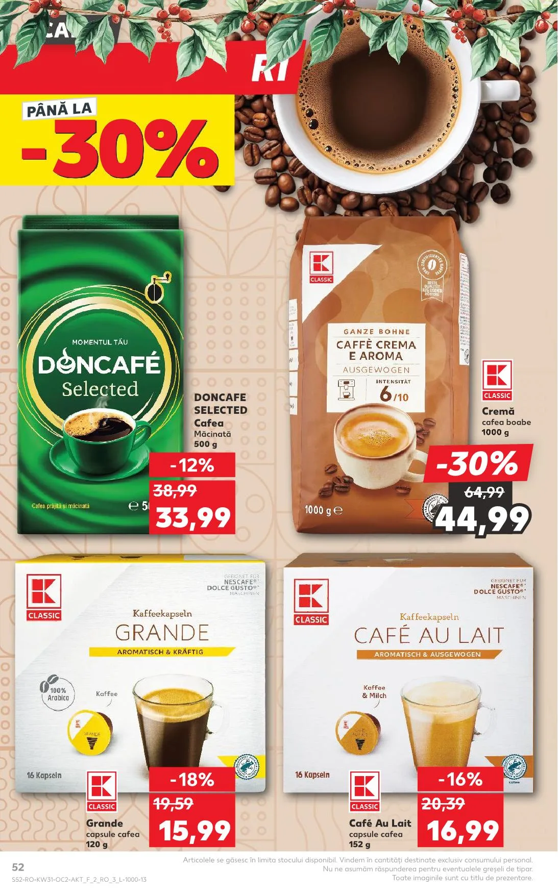 Kaufland akciós újság Románia 07.30–08.05 – 48. oldal
