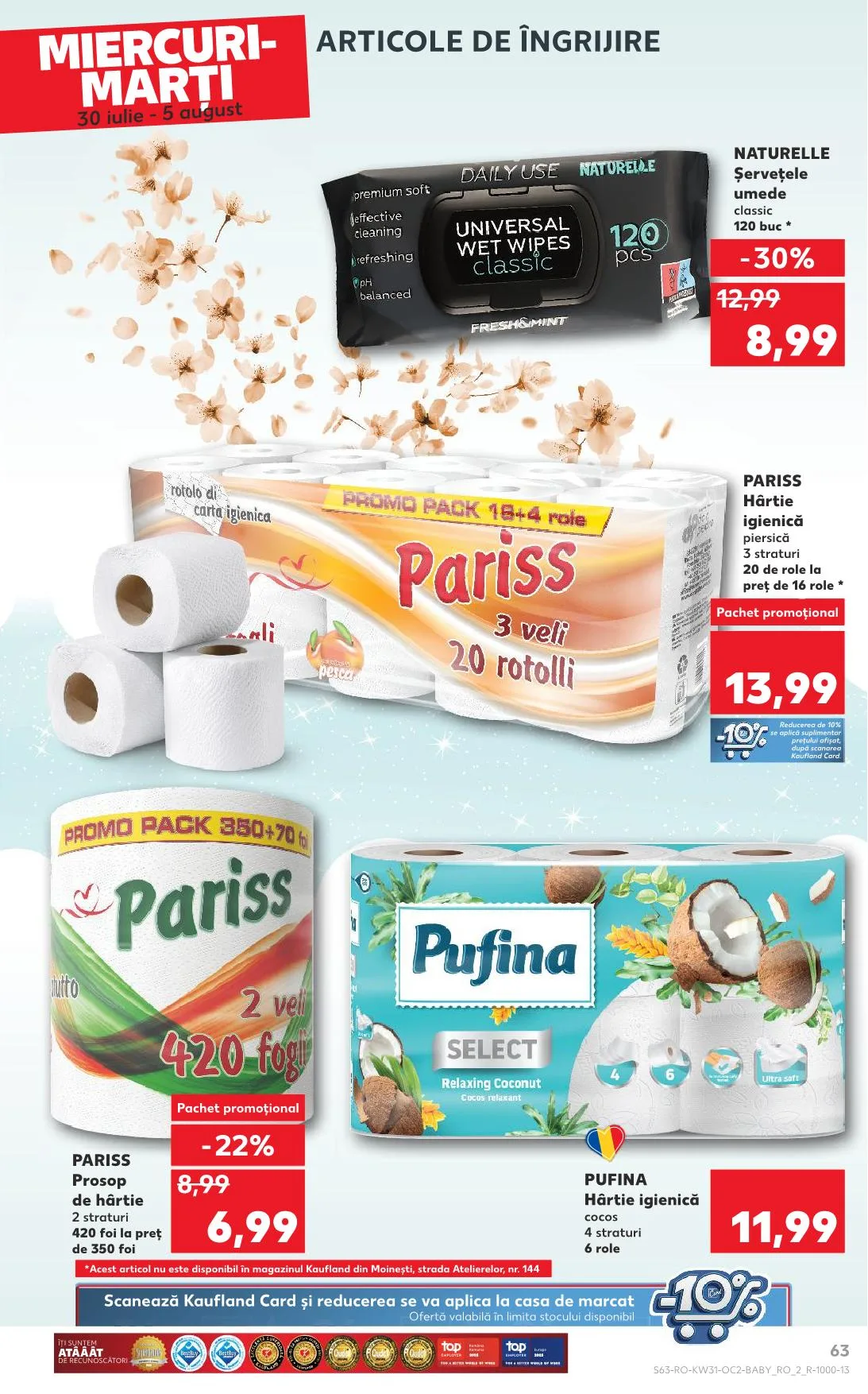 Kaufland akciós újság Románia 07.30–08.05 – 60. oldal
