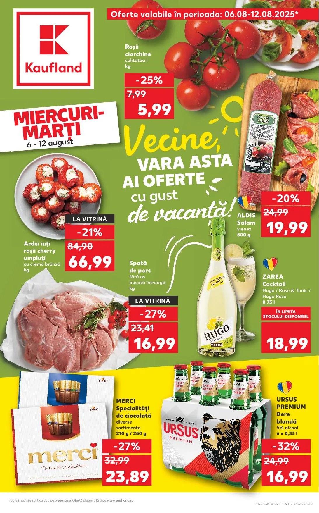 Kaufland akciós újság Románia 08.06–08.12