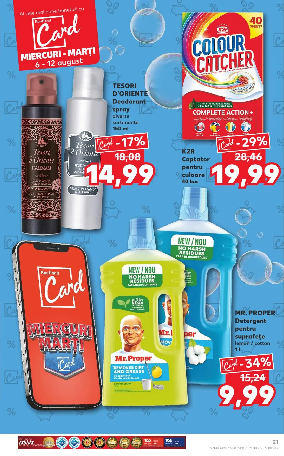 Kaufland akciós újság Románia 08.06–08.12 – 14. oldal