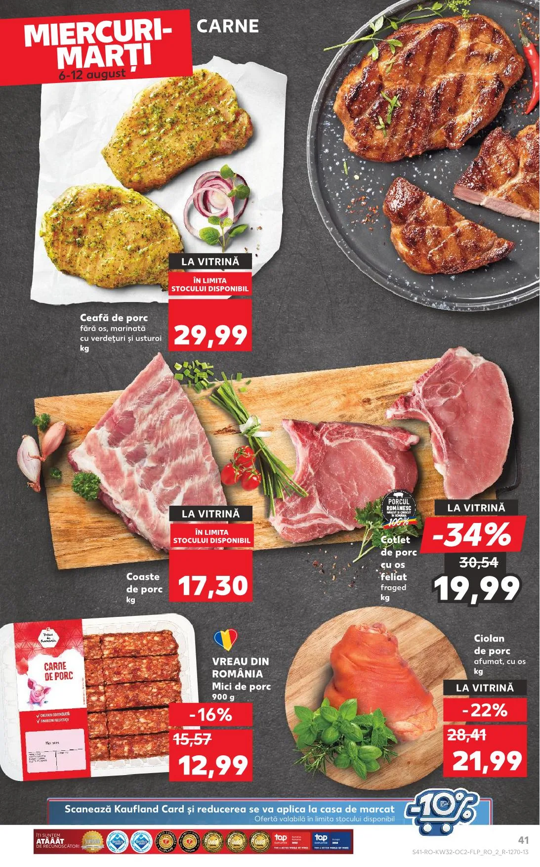 Kaufland akciós újság Románia 08.06–08.12 – 36. oldal