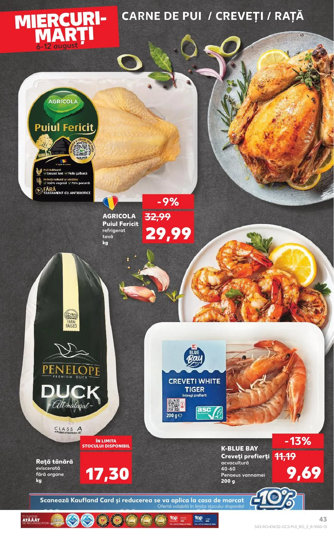 Kaufland akciós újság Románia 08.06–08.12 – 38. oldal