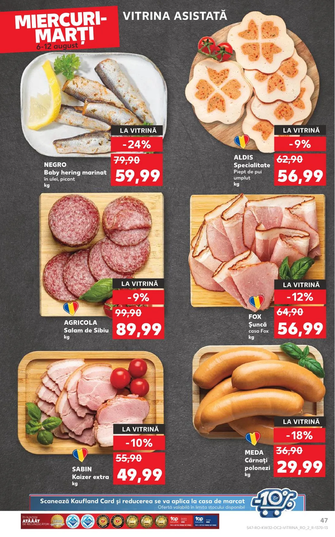 Kaufland akciós újság Románia 08.06–08.12 – 42. oldal